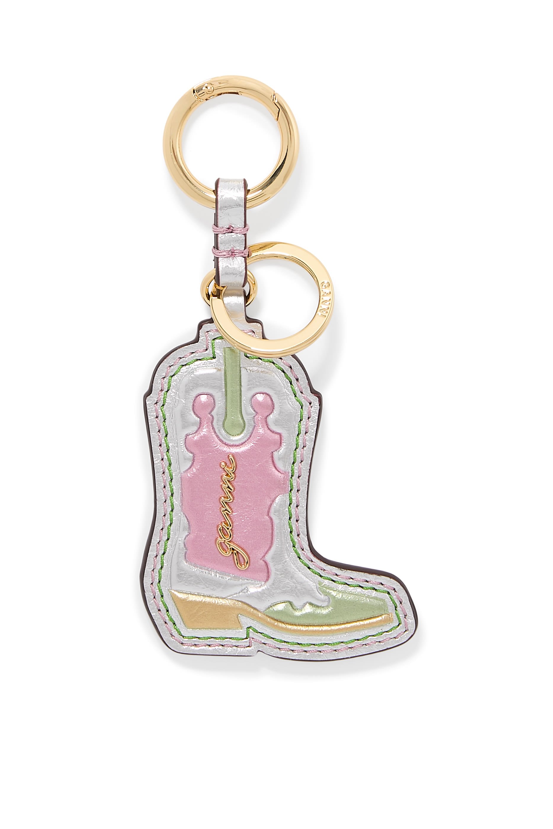 Western Boot Keyring