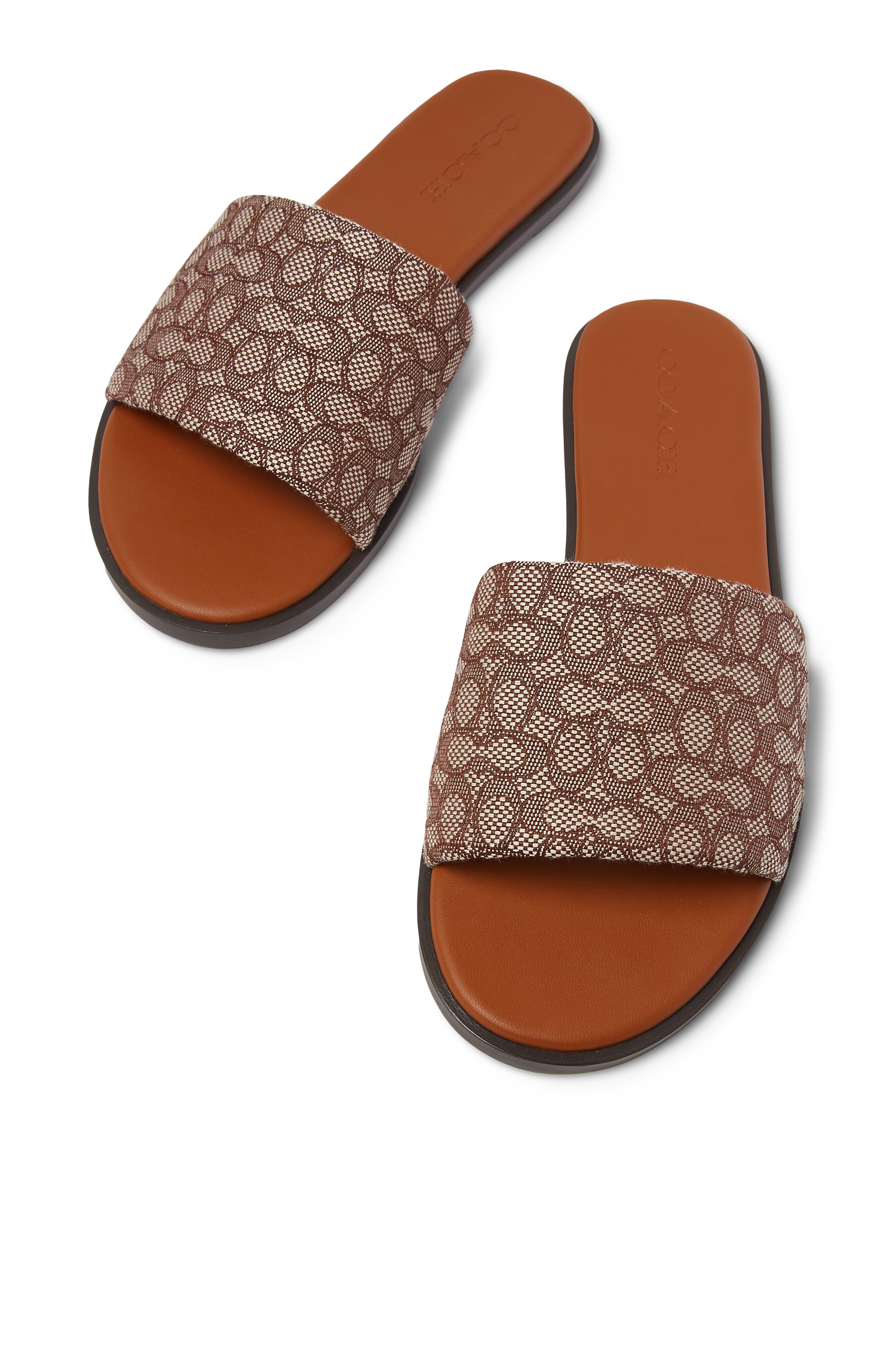 Holly Sandals in Signature Textile Jacquard