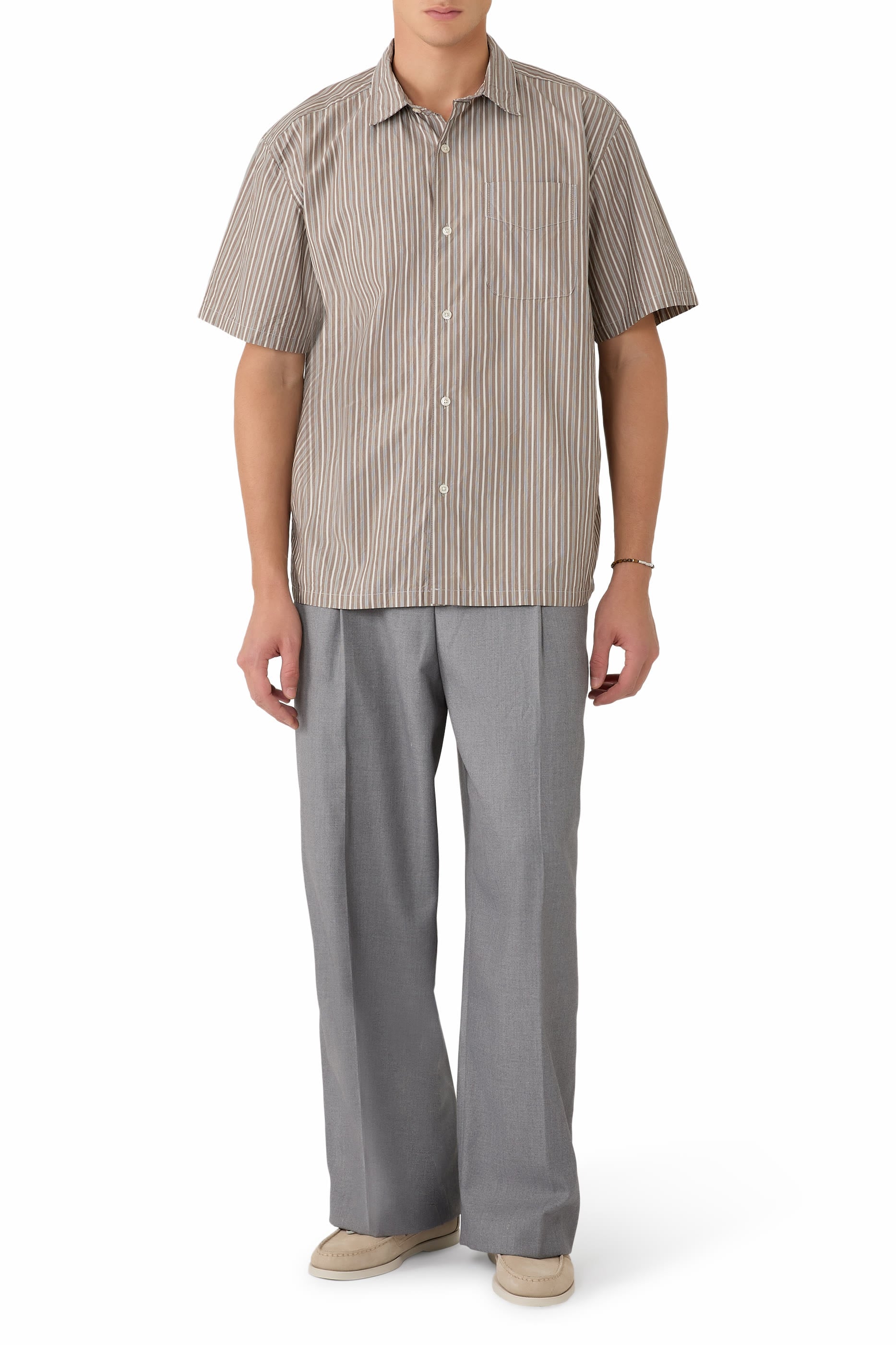 Tailored Wide Leg Trousers