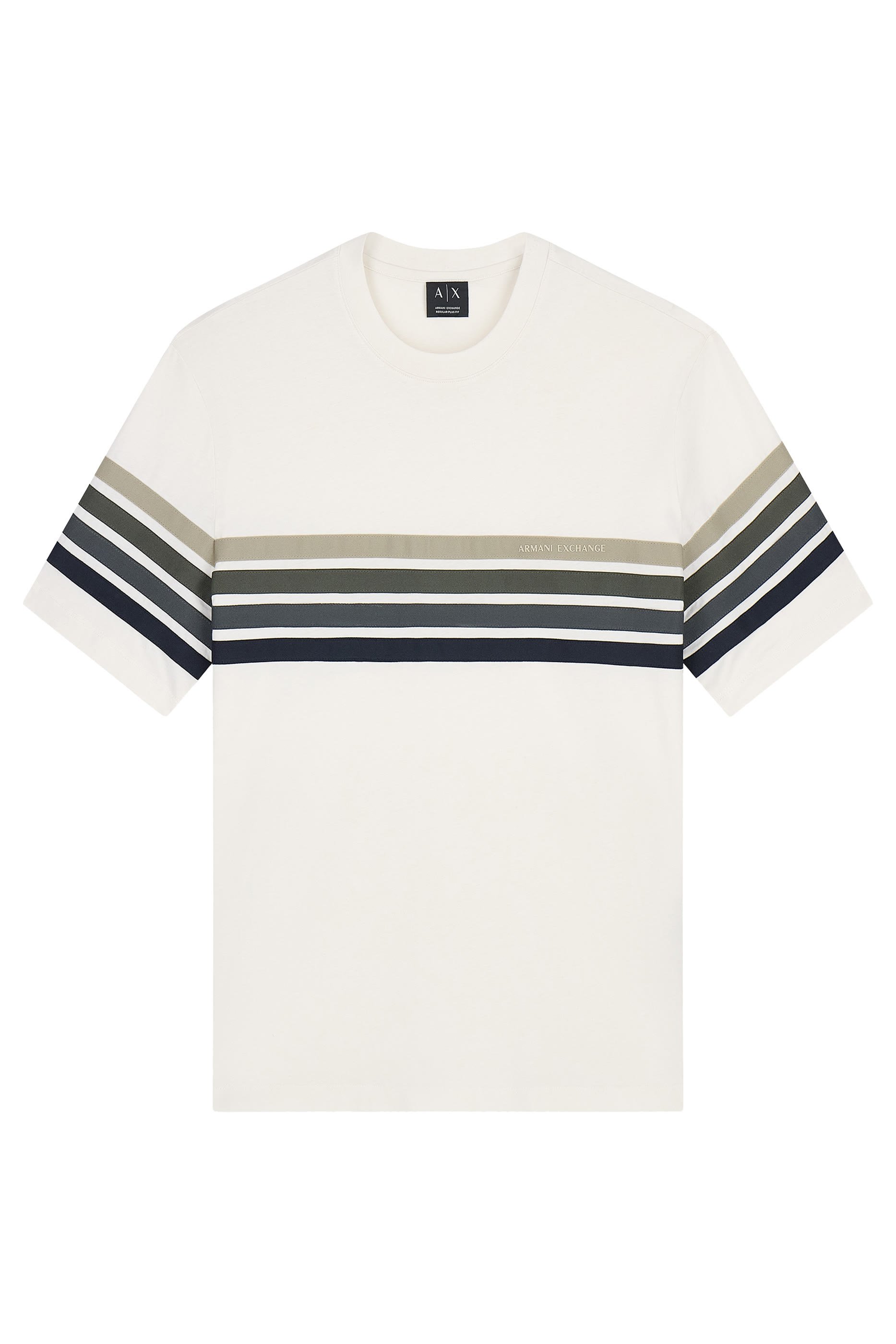 AX Logo Lined T-Shirt