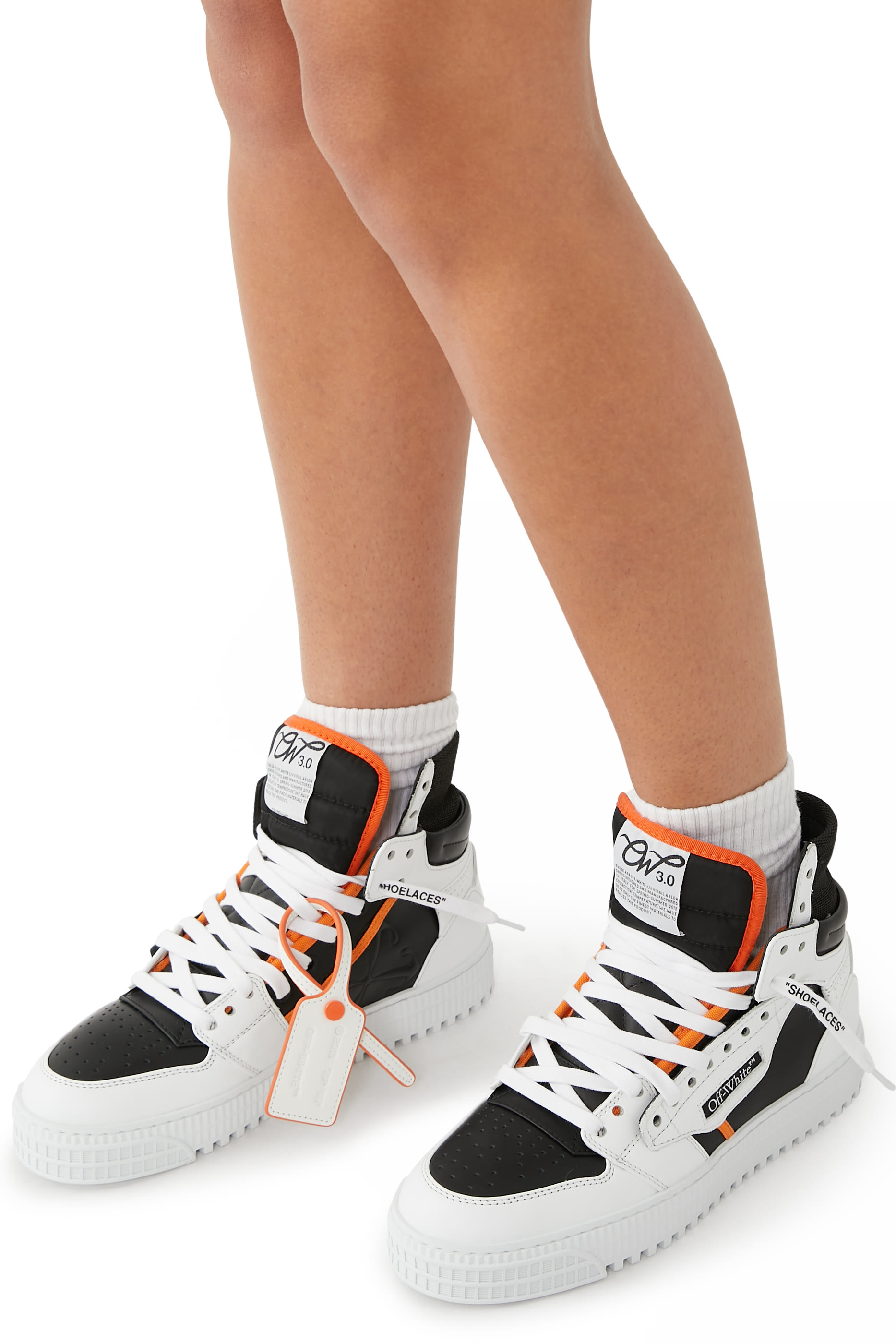 3.0 Off Court Leather Sneakers