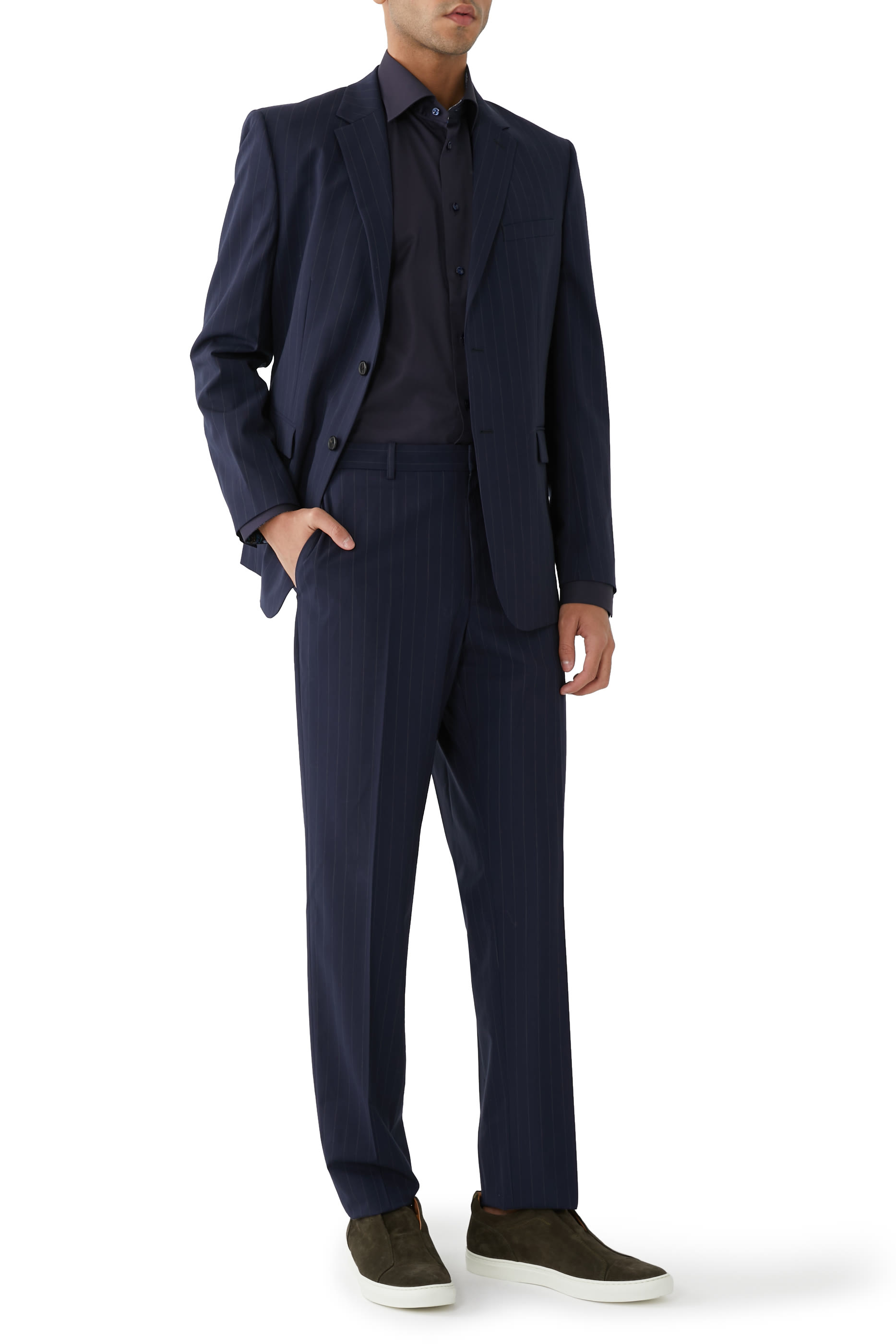 Floral Effect Signature Twill Shirt