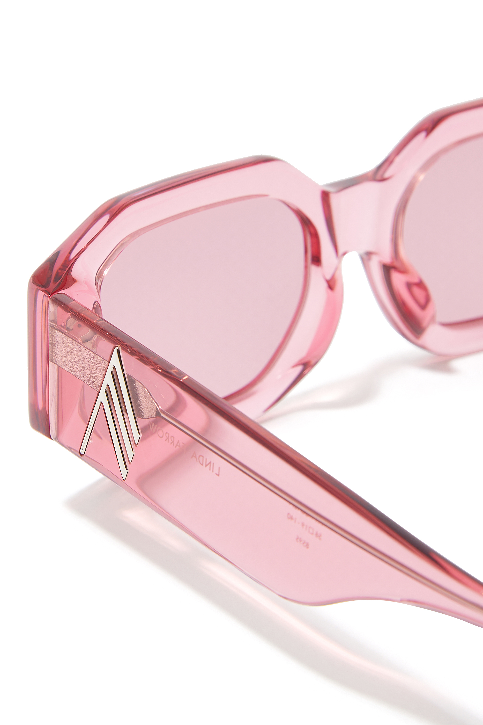 x Attico Blake Angular Sunglasses