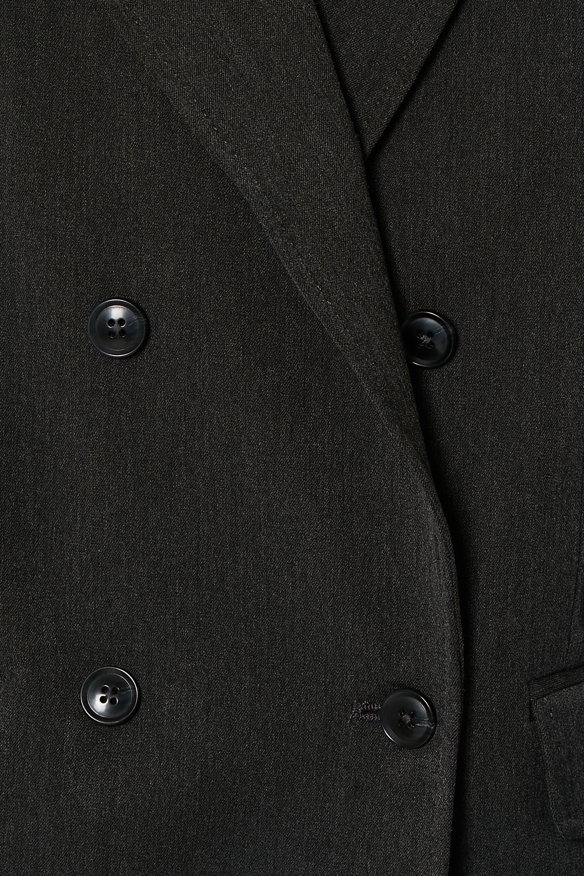 Essential Suiting Oversized Double-Breasted Blazer