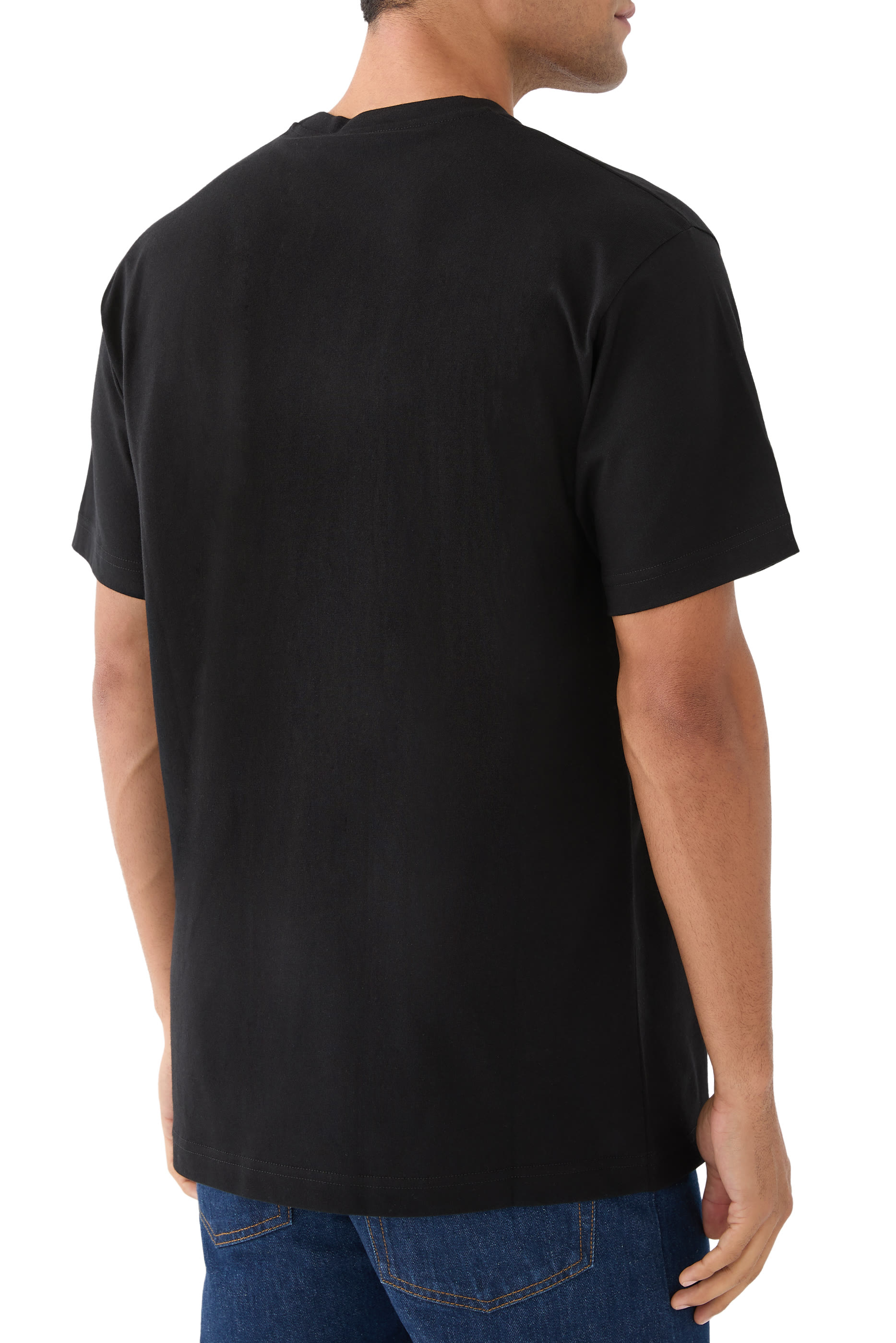 Embroidered Cotton Jersey T-Shirt