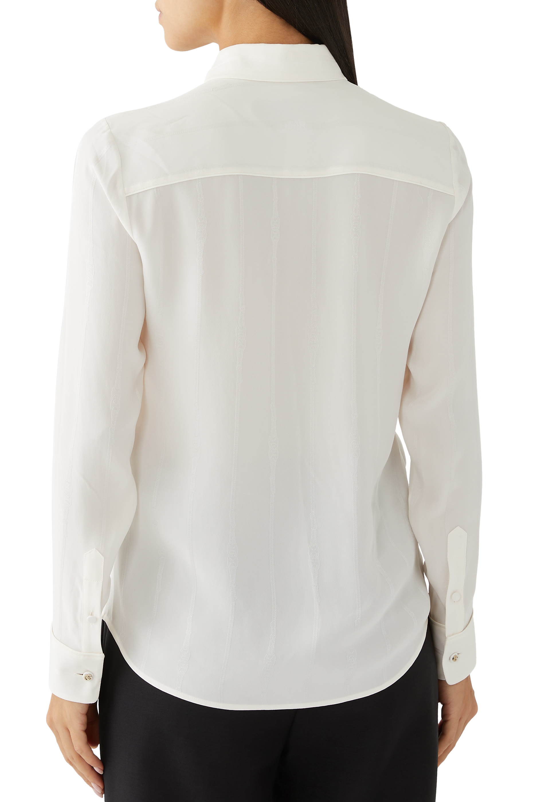 Silk Jacquard Shirt