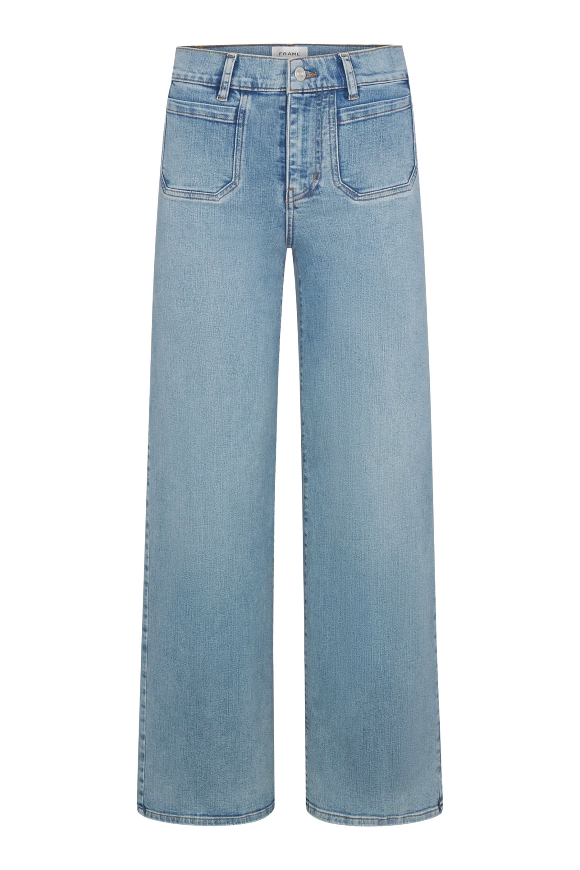 Le Slim Palazzo Modernist Pocket Jeans