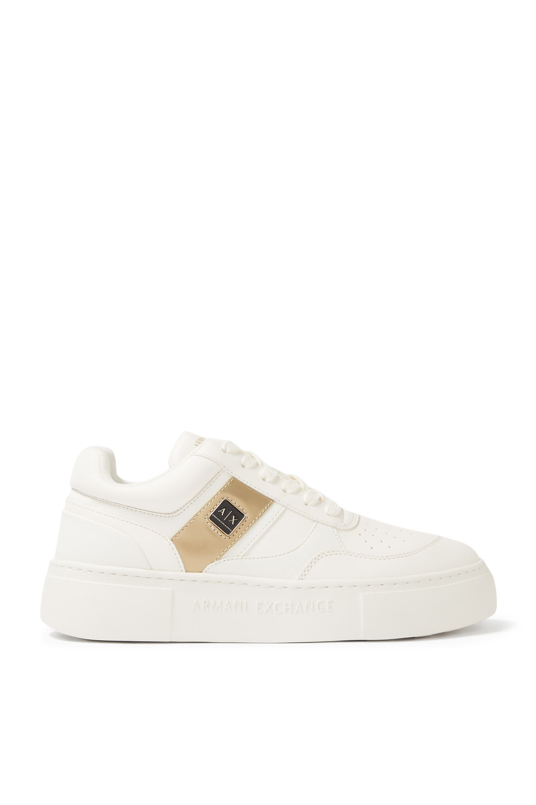 Low-Top Logo Sneakers