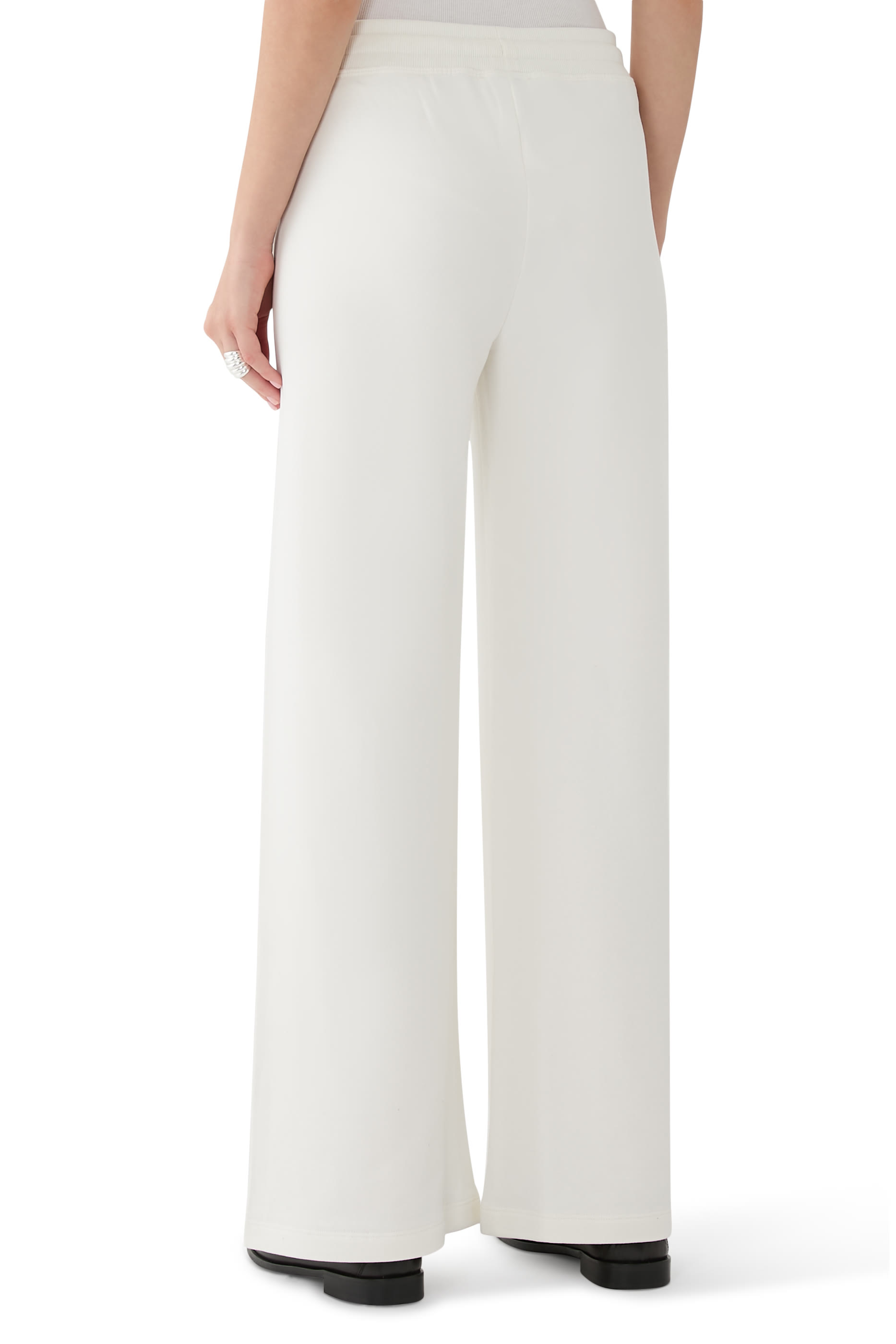 Organic Cotton Travel Wide Leg Trousers