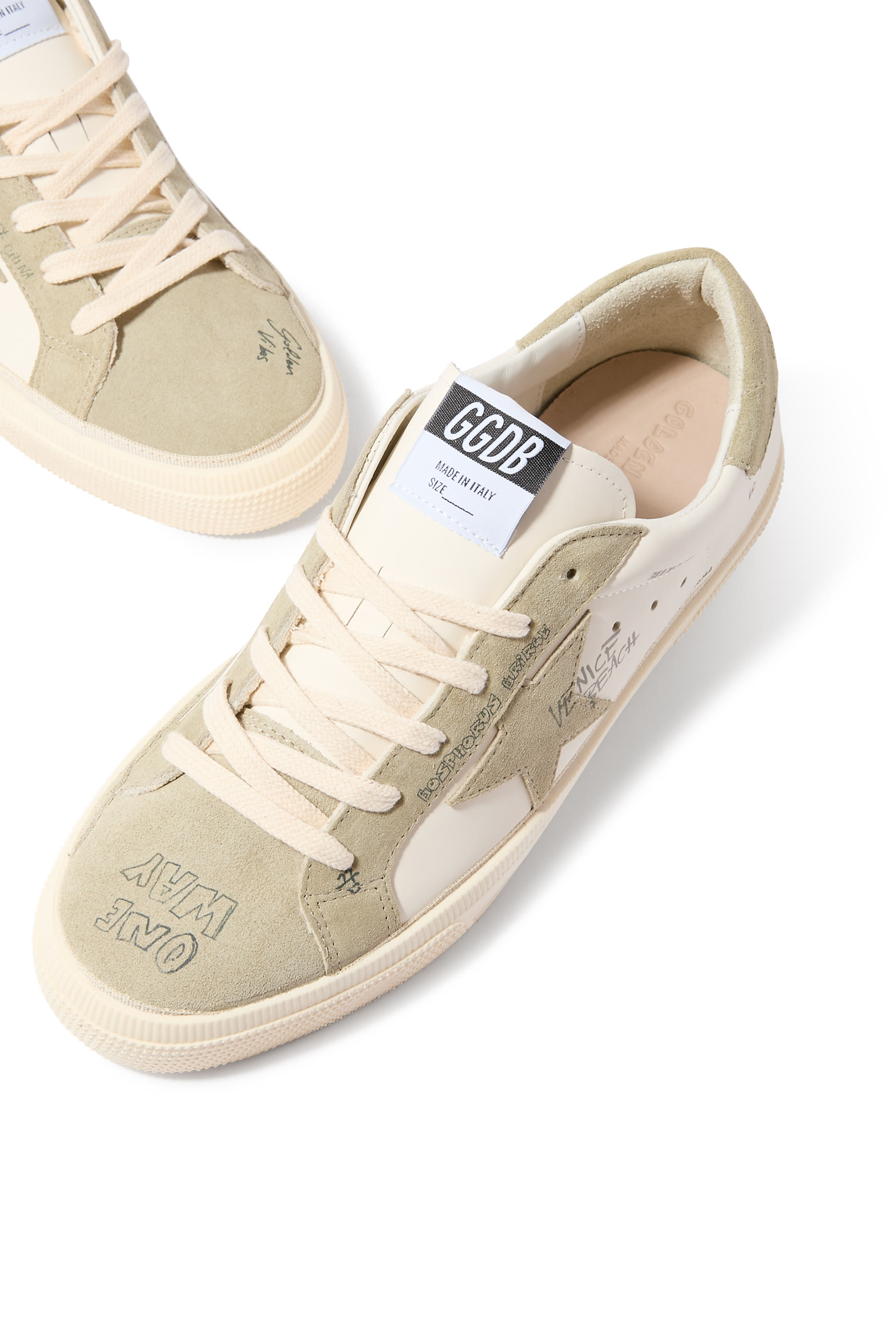 Kids  May Leather Sneakers