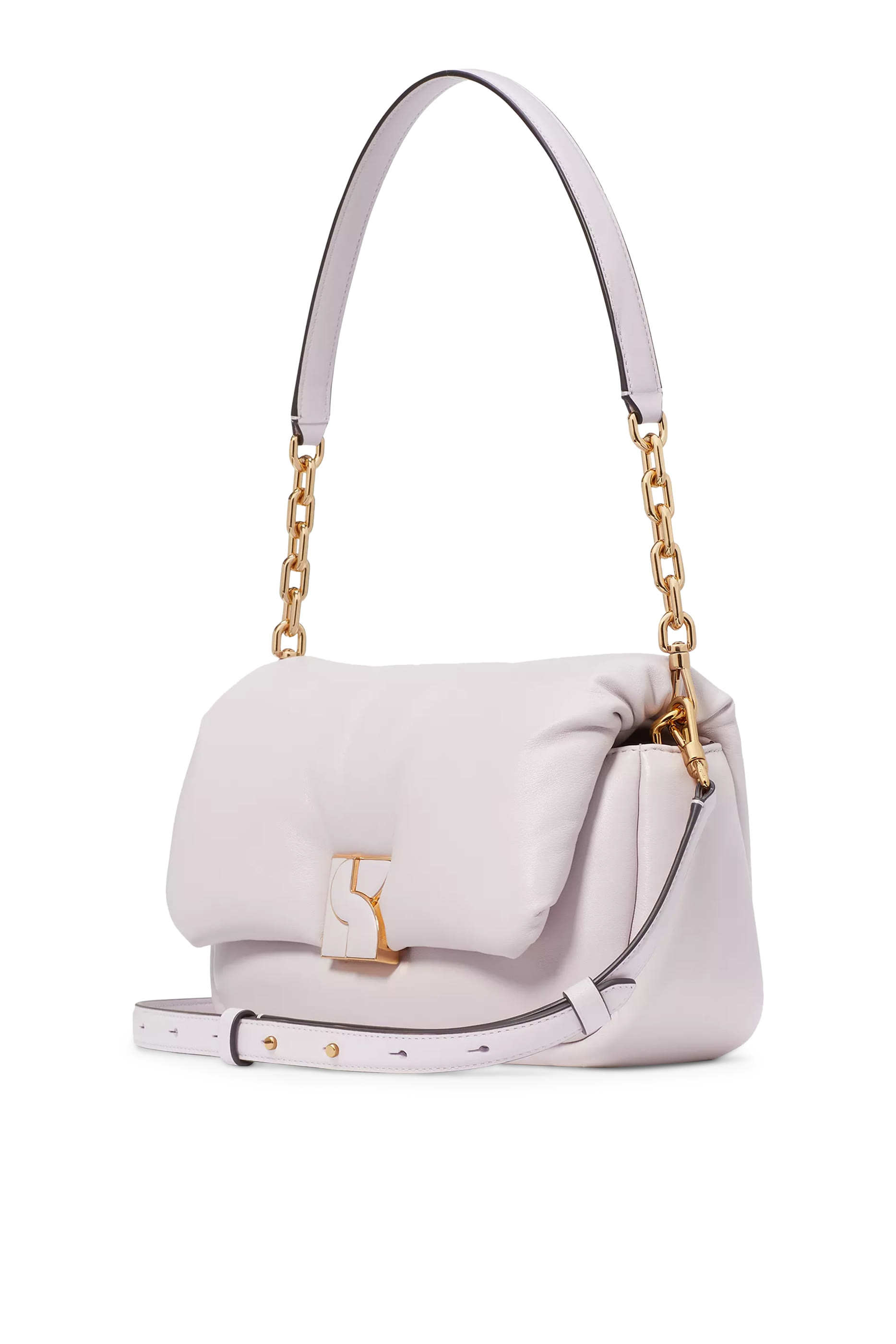 Dakota Puffy Leather Crossbody Bag