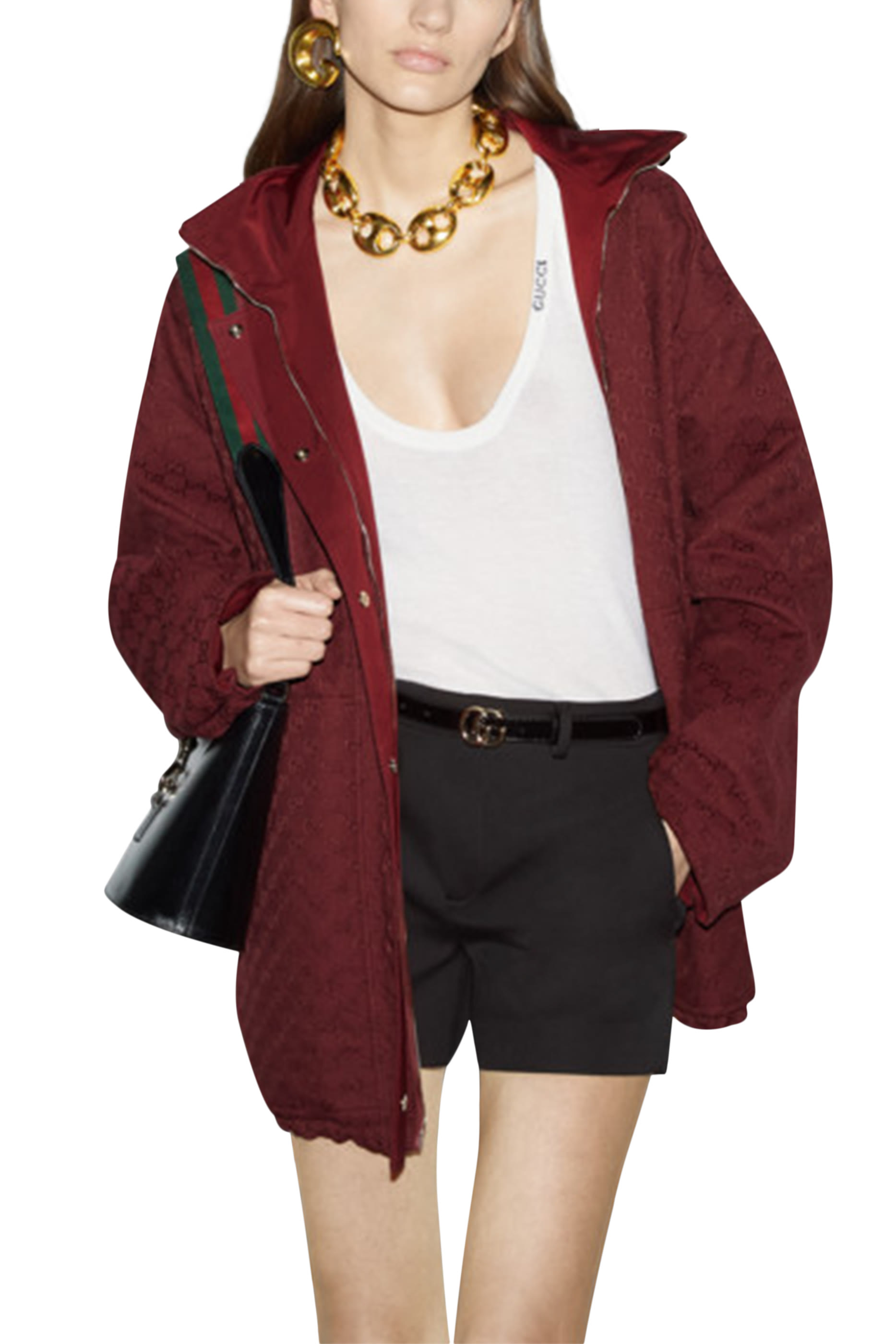  Reversible GG Canvas Jacket 