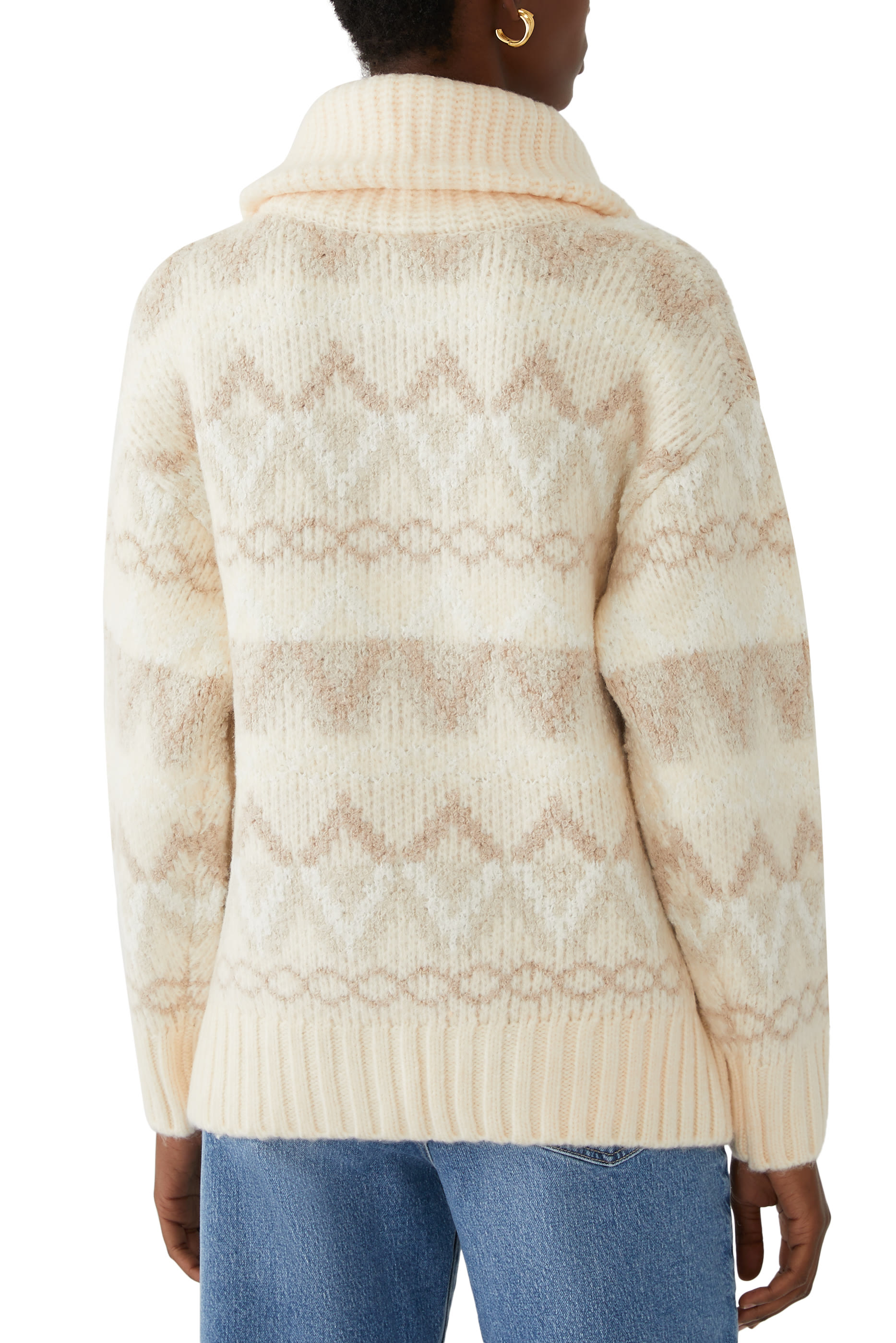 Brooke Fairisle Knit Jacket