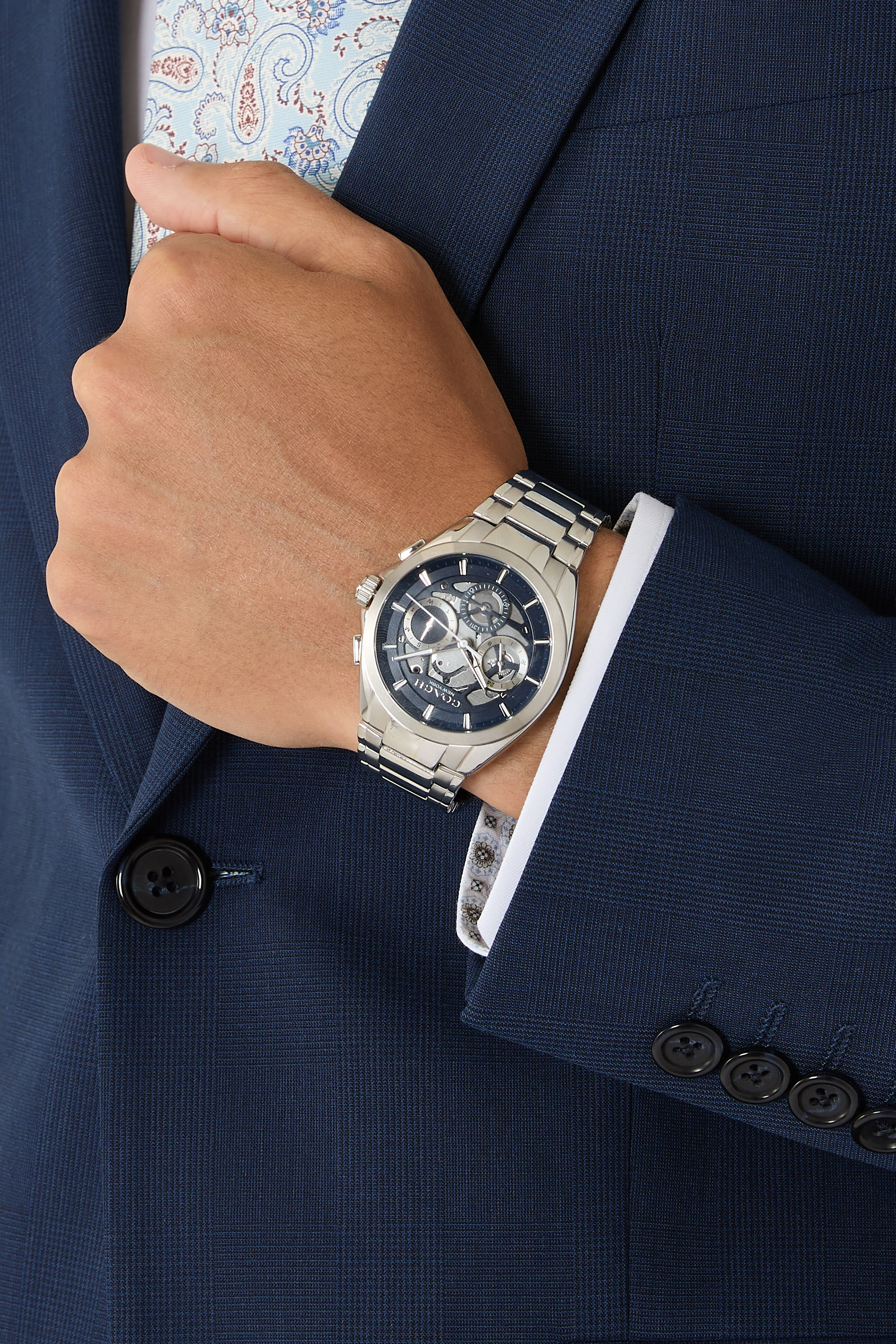Jackson Quartz Chronograph Bracelet Watch