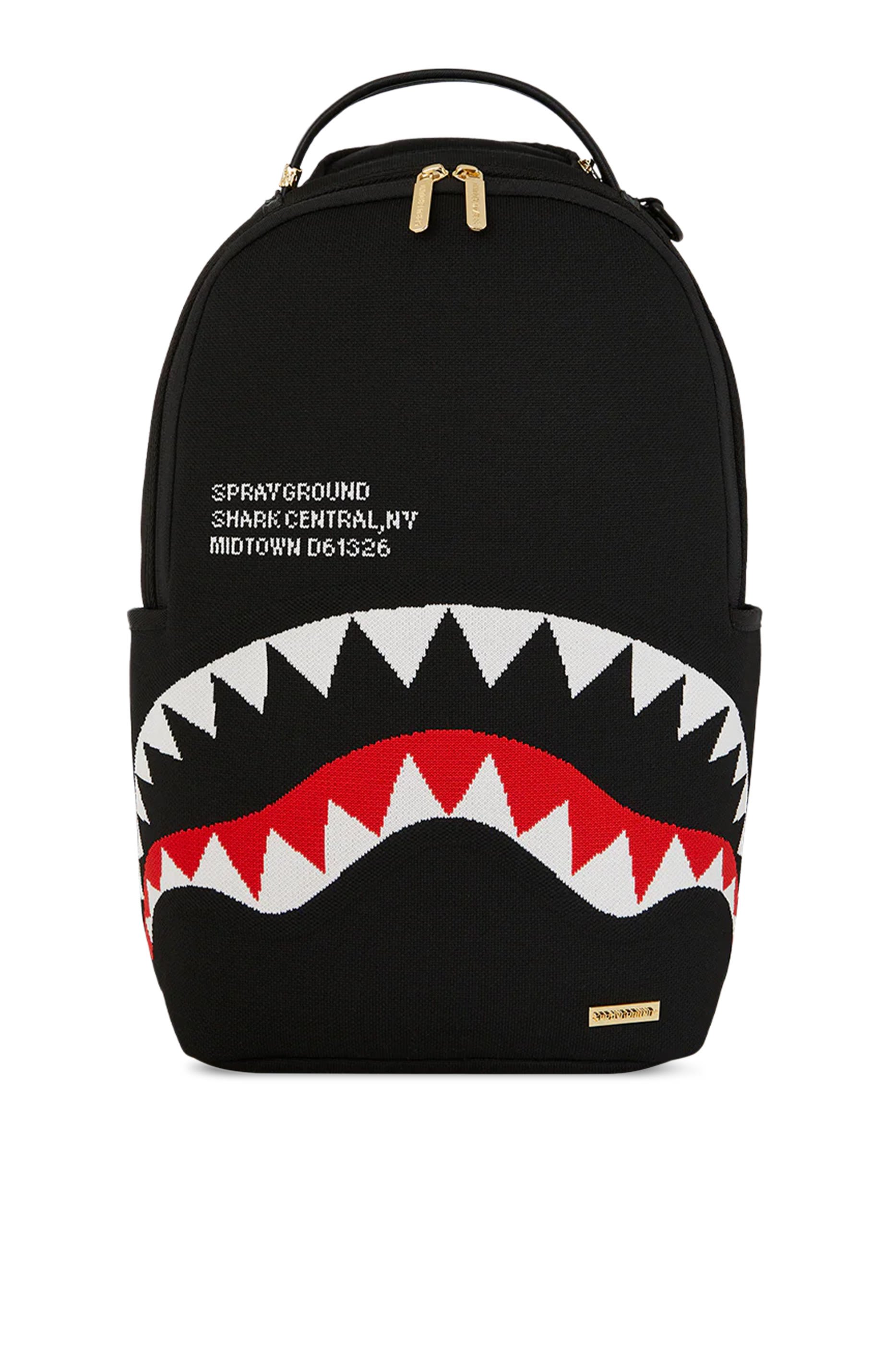 Kids Shark Central Knit Backpack