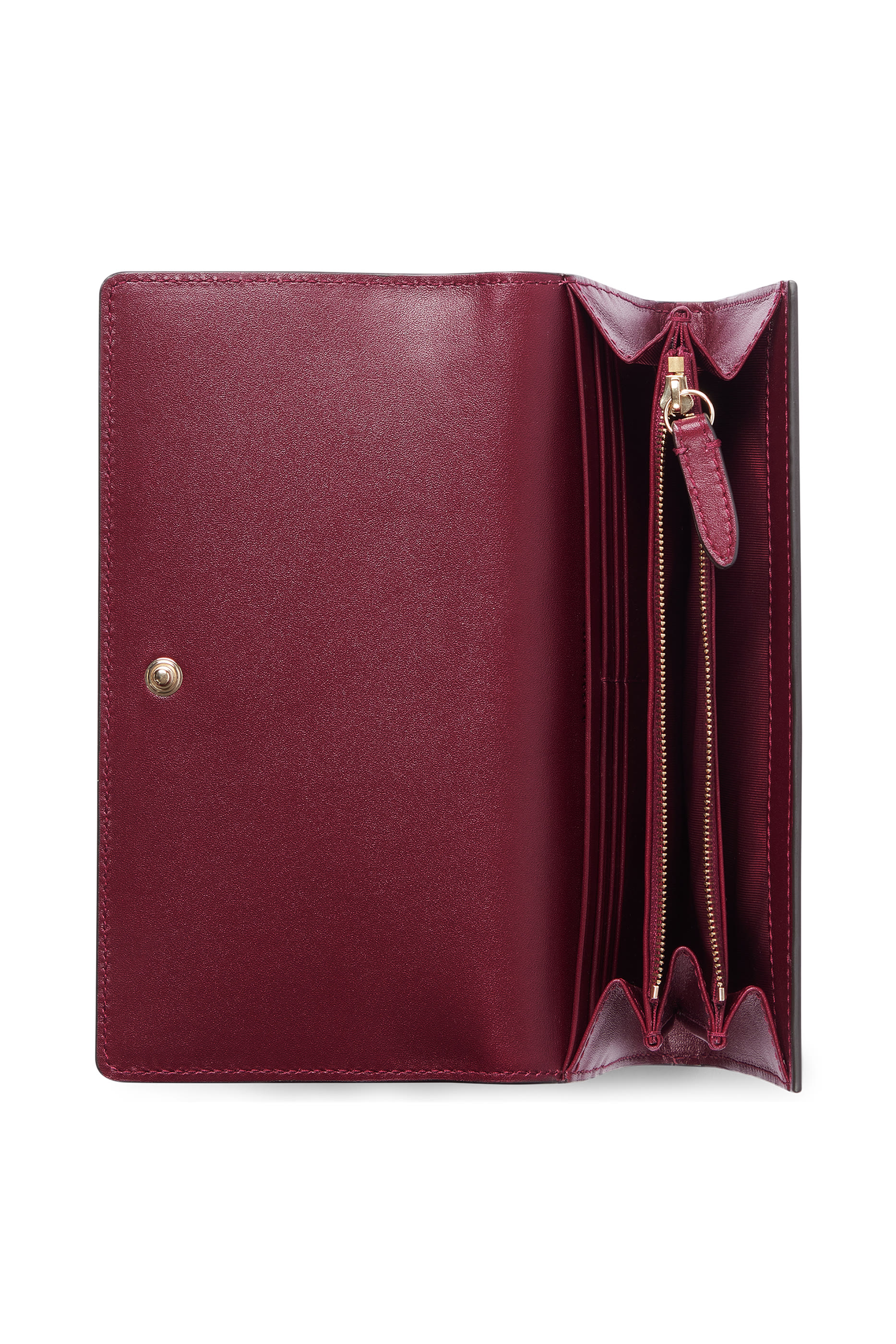 GG Emblem Continental Wallet