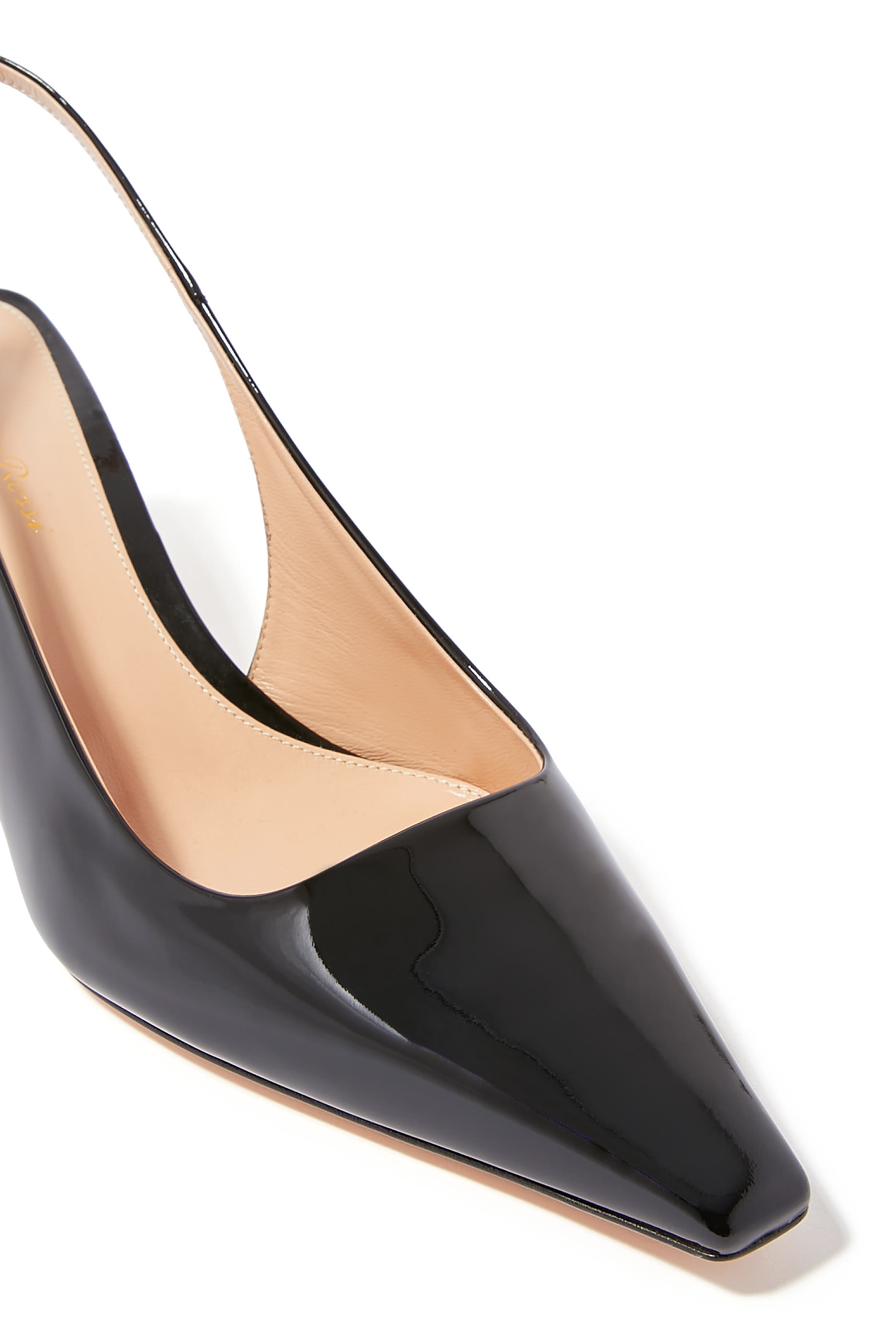 Cosmic 55 Clear Heel Slingback Sandals