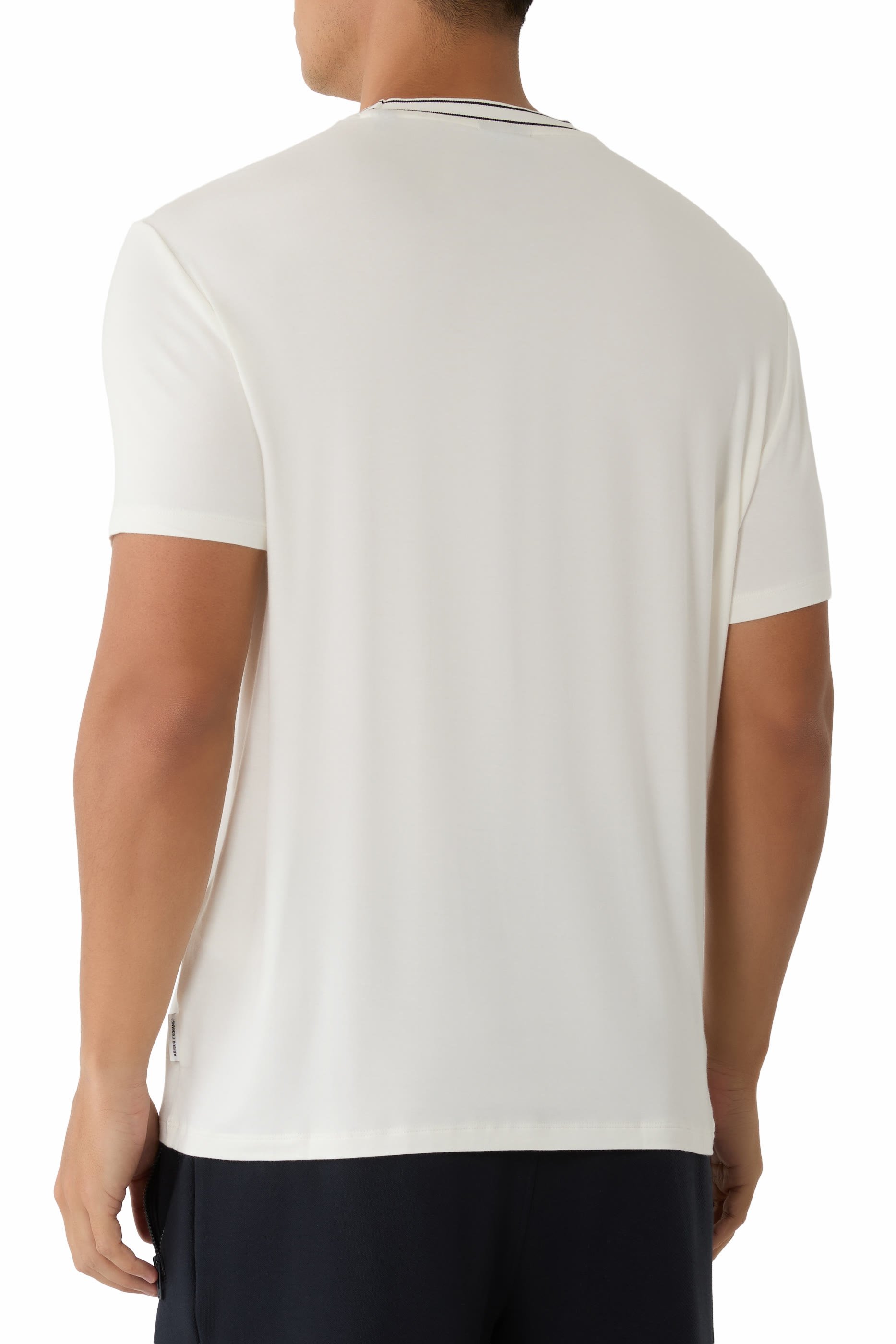 AX Logo  Cotton-Jersey T-Shirt