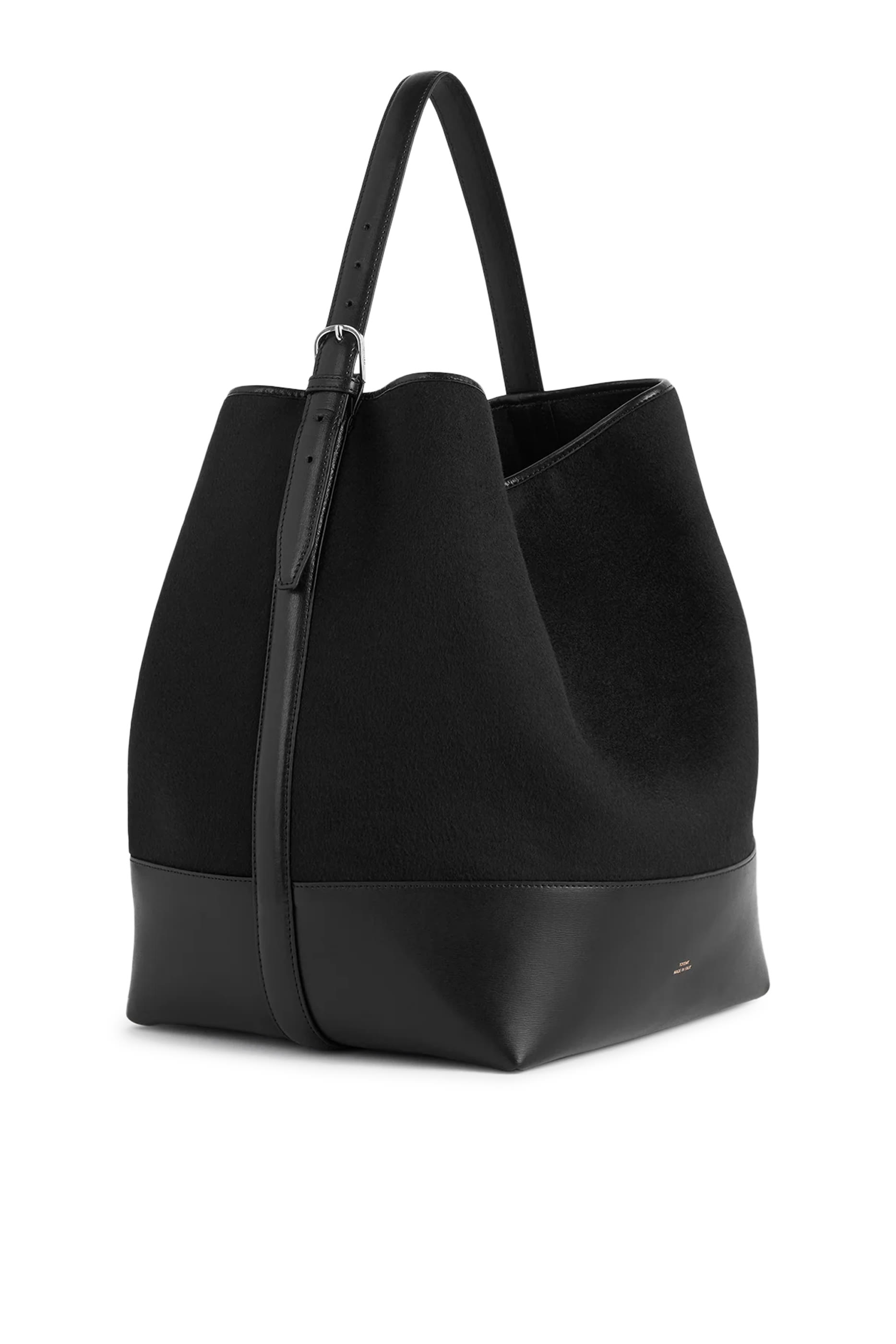 Belted Double Tote Bag