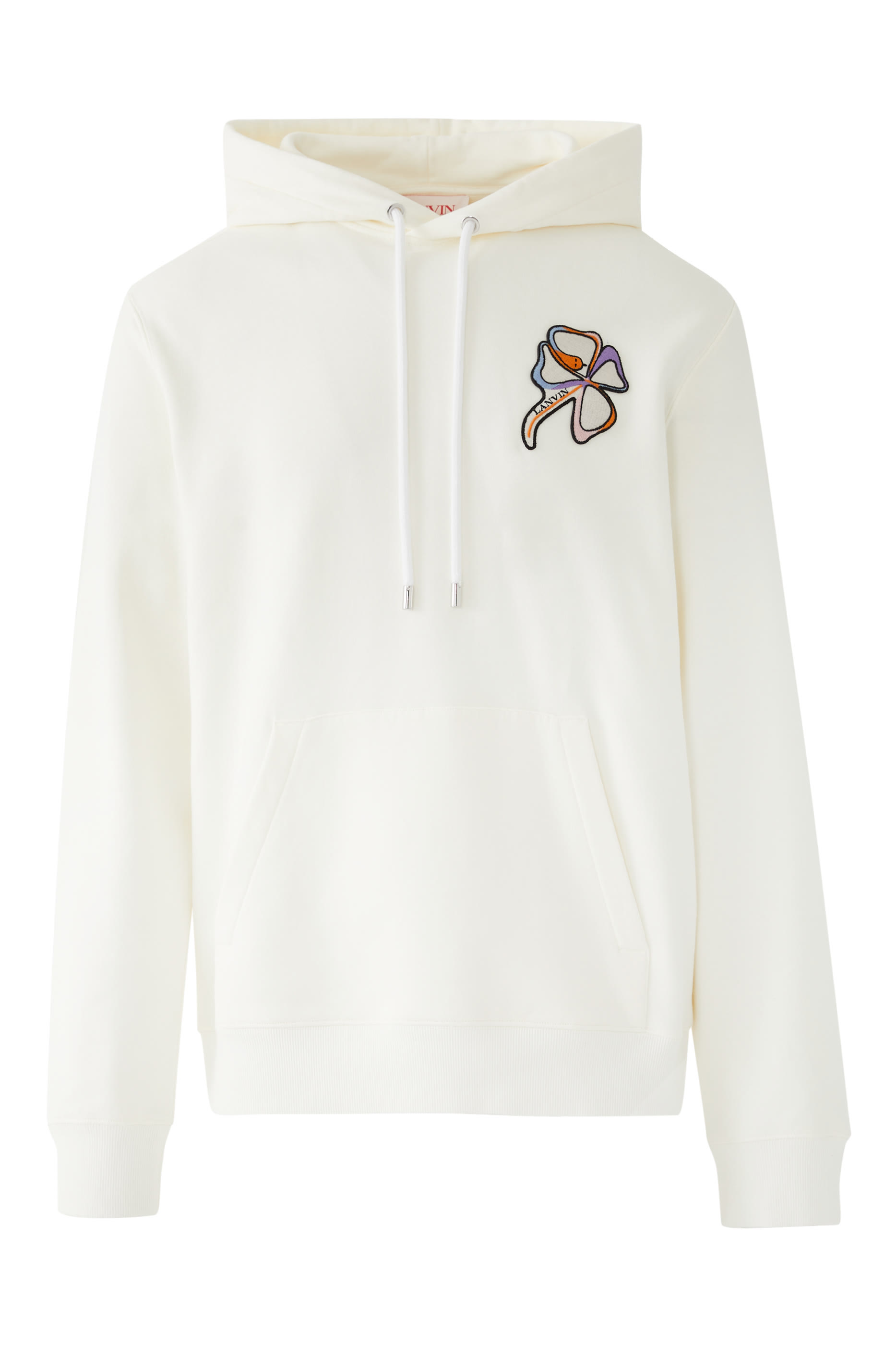 Four-Leaf Clover Snake Patch Hoodie