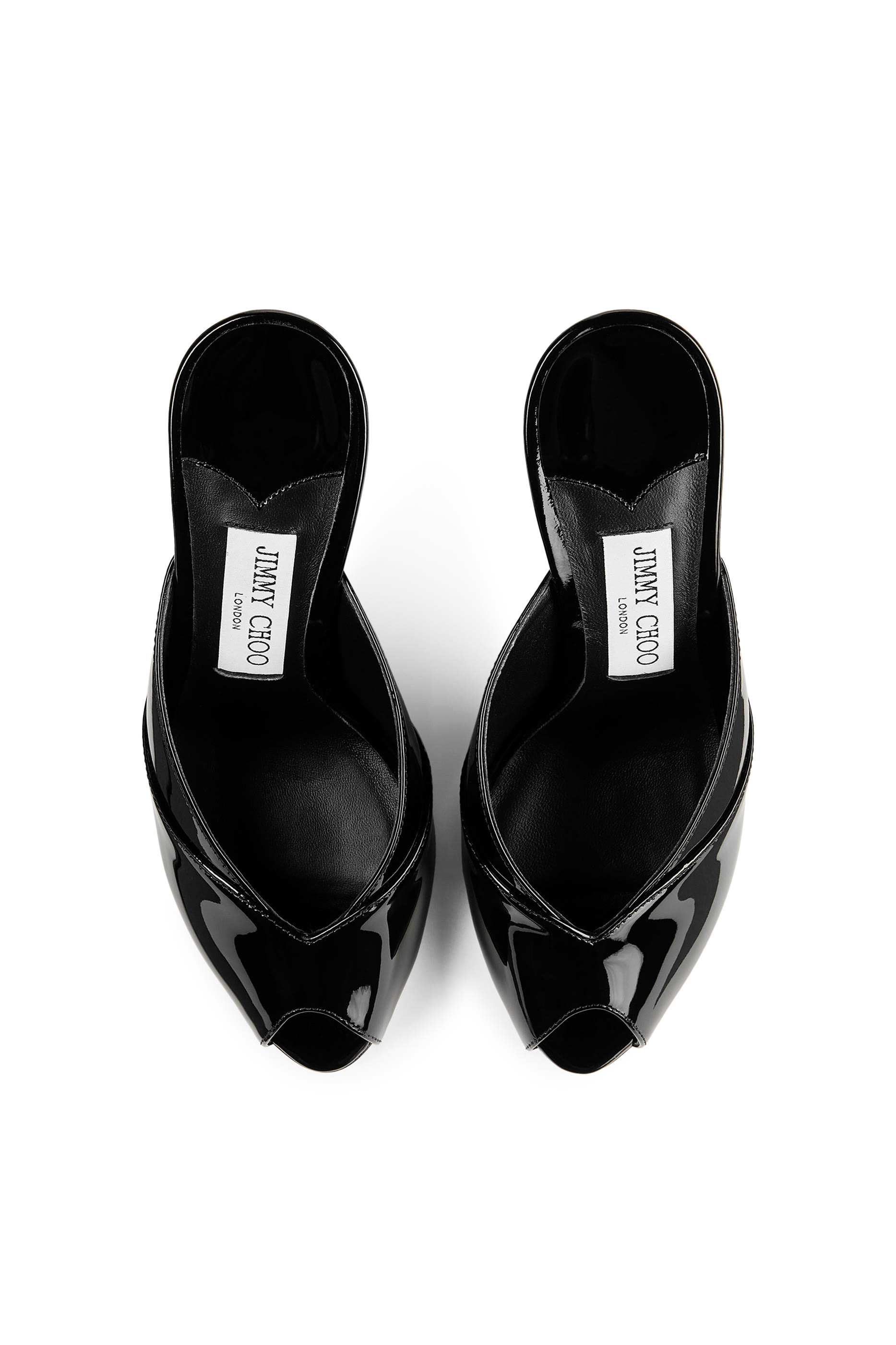 Brigitte 100 Patent Leather Mules