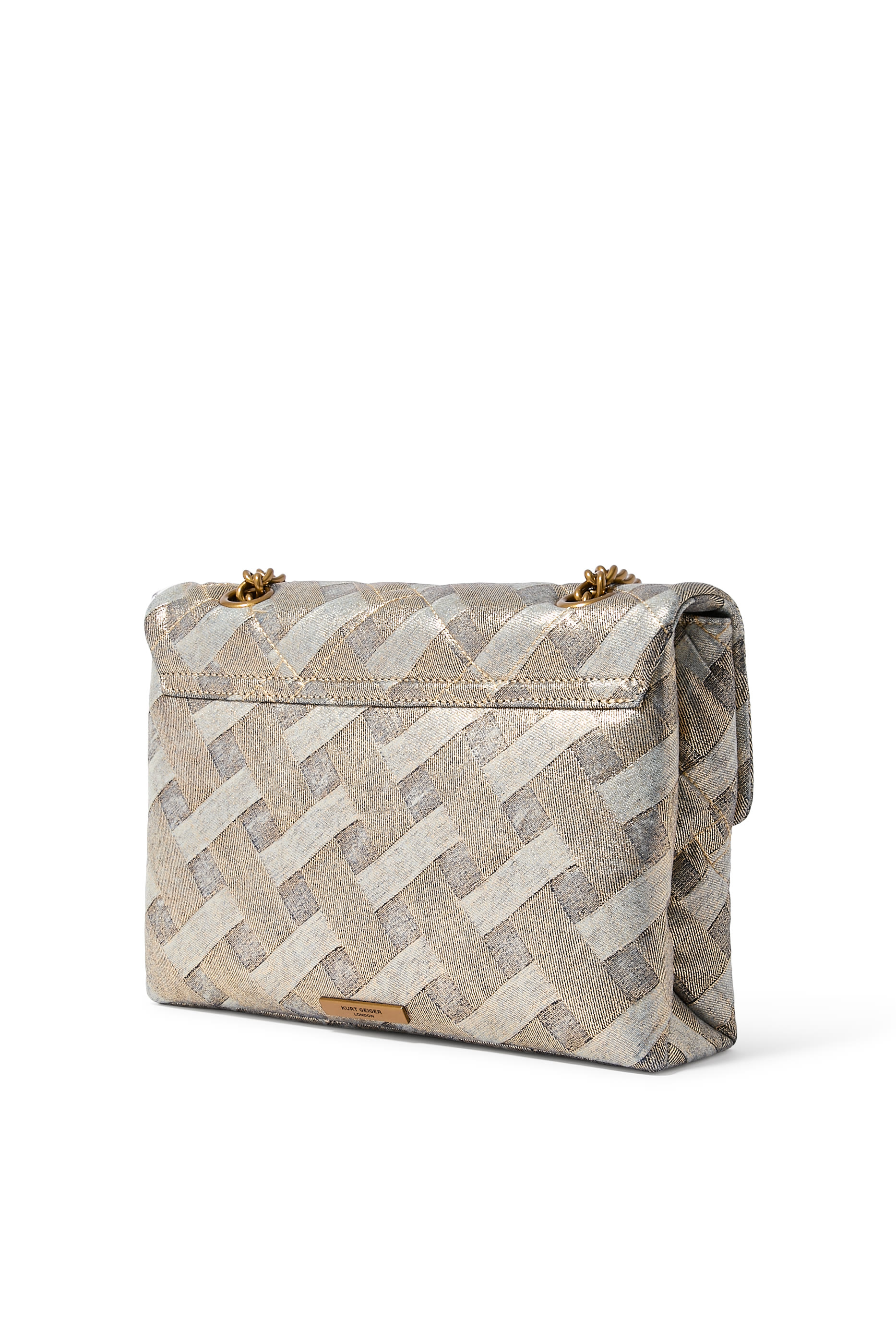 Large Kensington Soft Denim Shoulder Bag