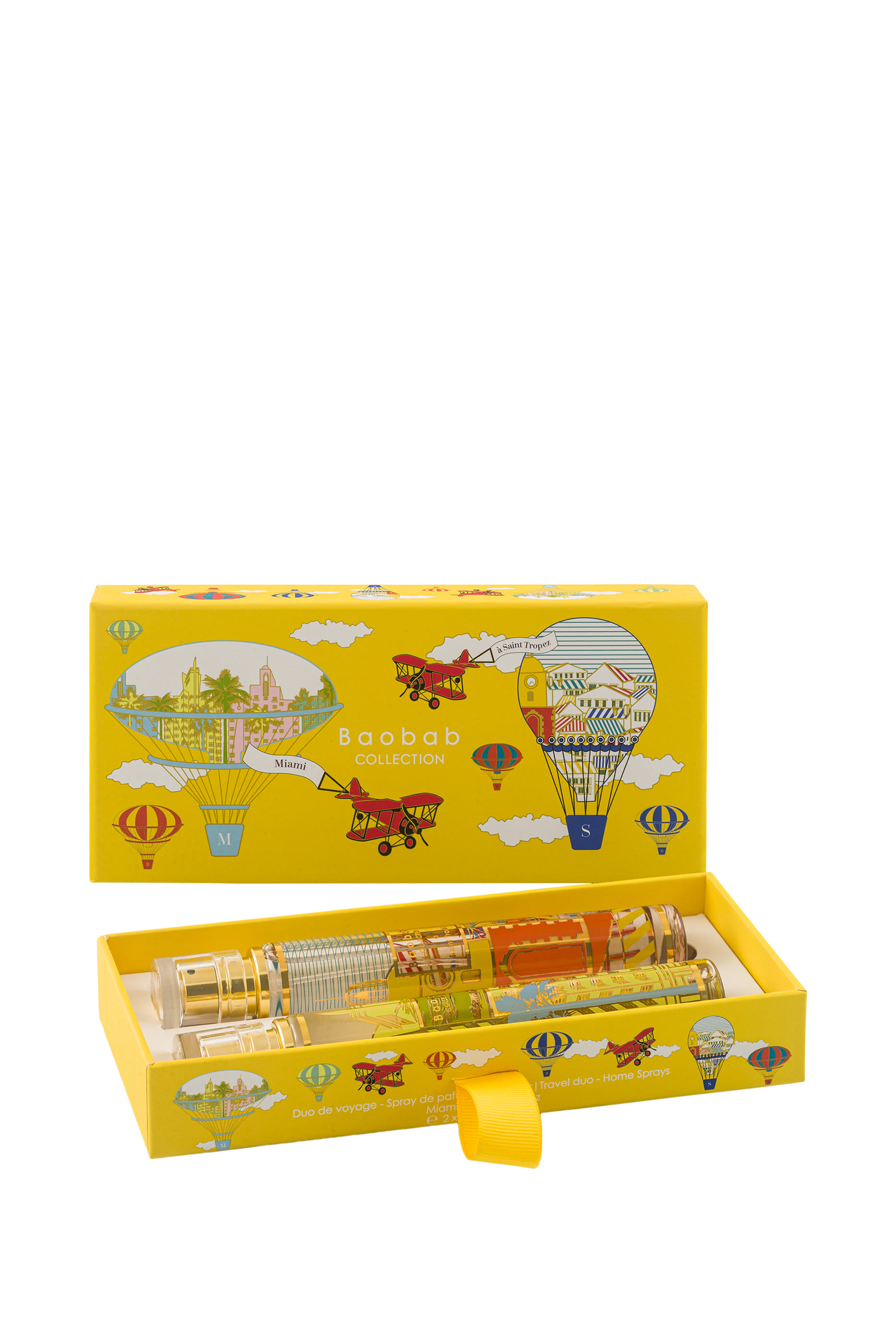 Travel Duo - Home Sprays &agrave; Saint-Tropez & Miami