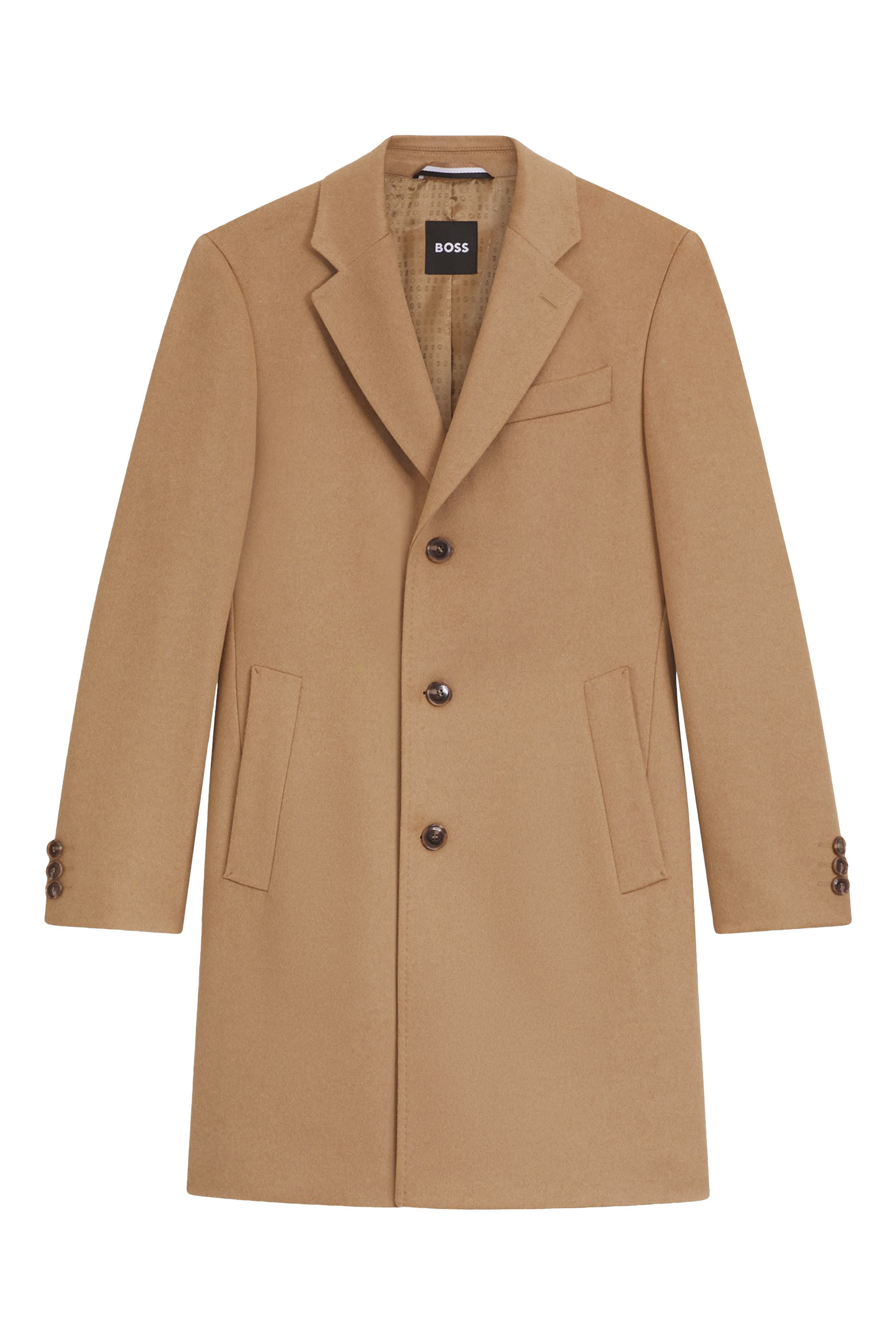 Wool & Cashmere Slim-Fit Coat