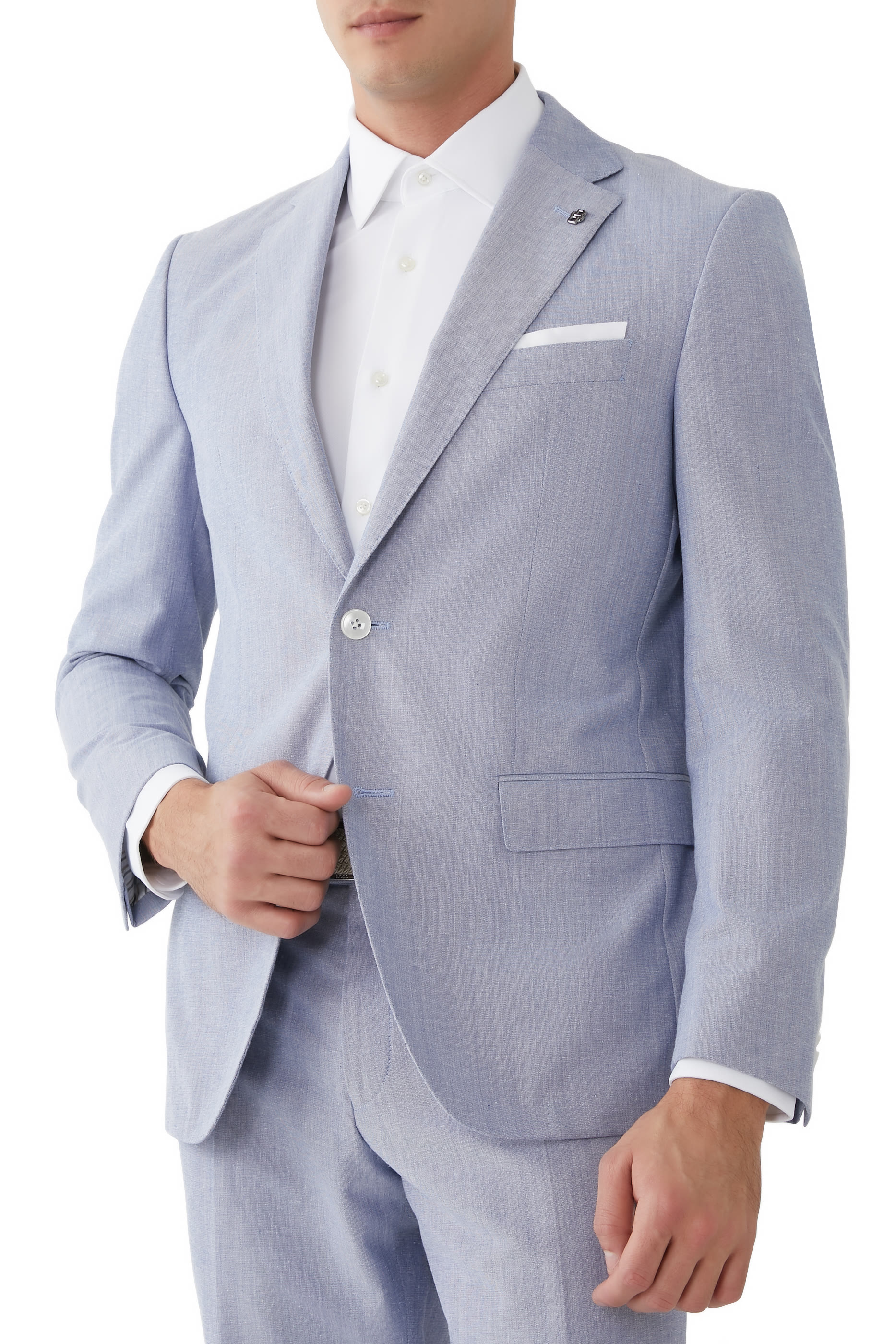 H-Hutson-233 Slim-Fit Blazer Jacket