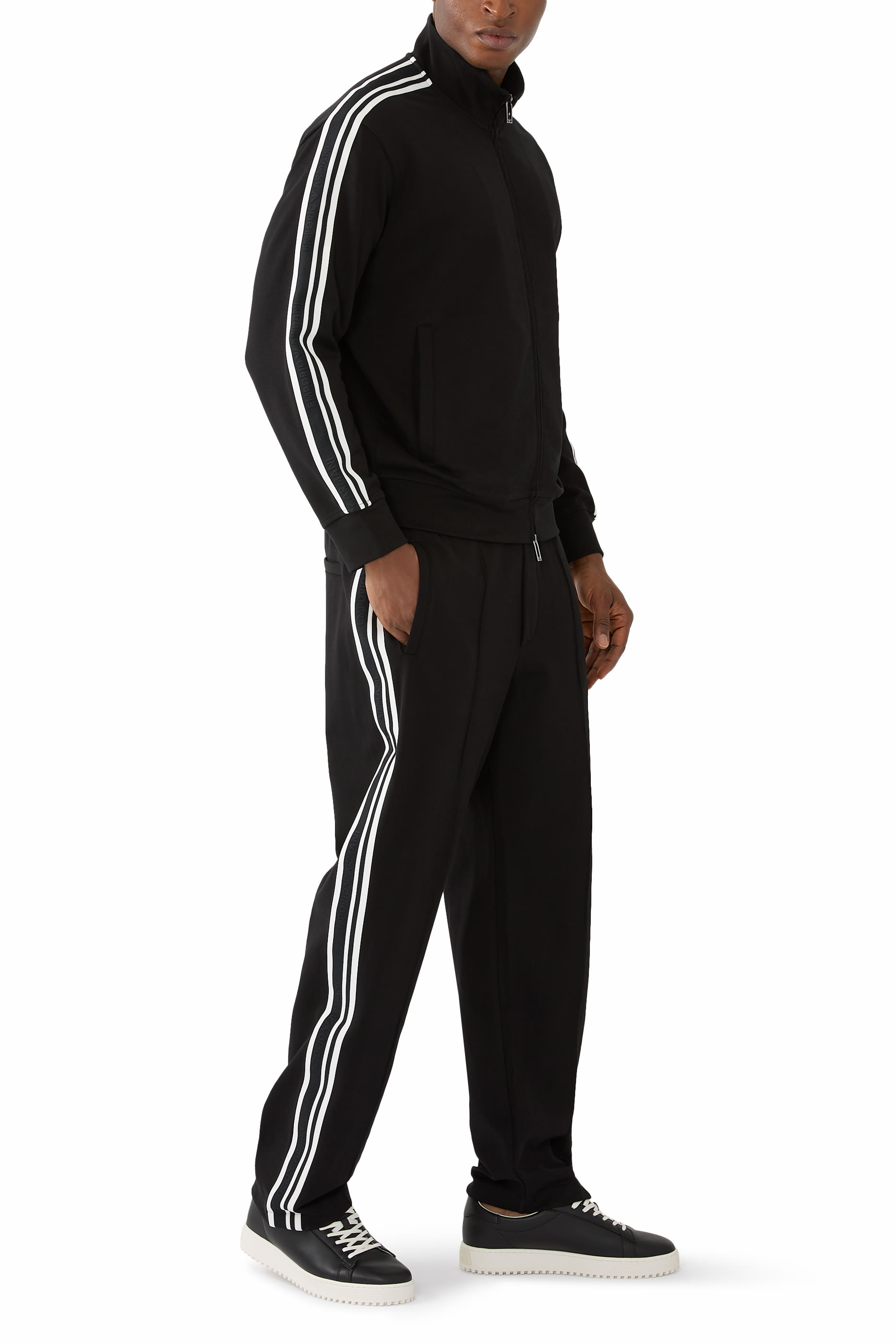 Zip-Up Jersey Sweatshirt