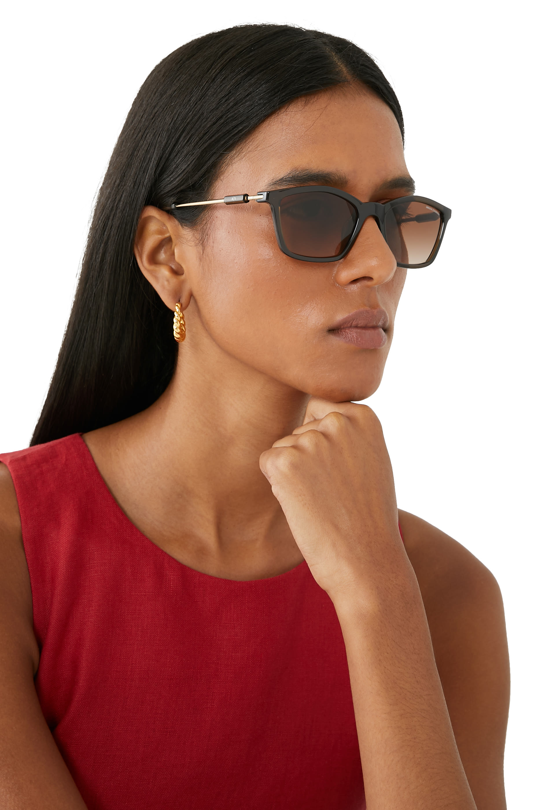 4146S D-Frame Sunglasses