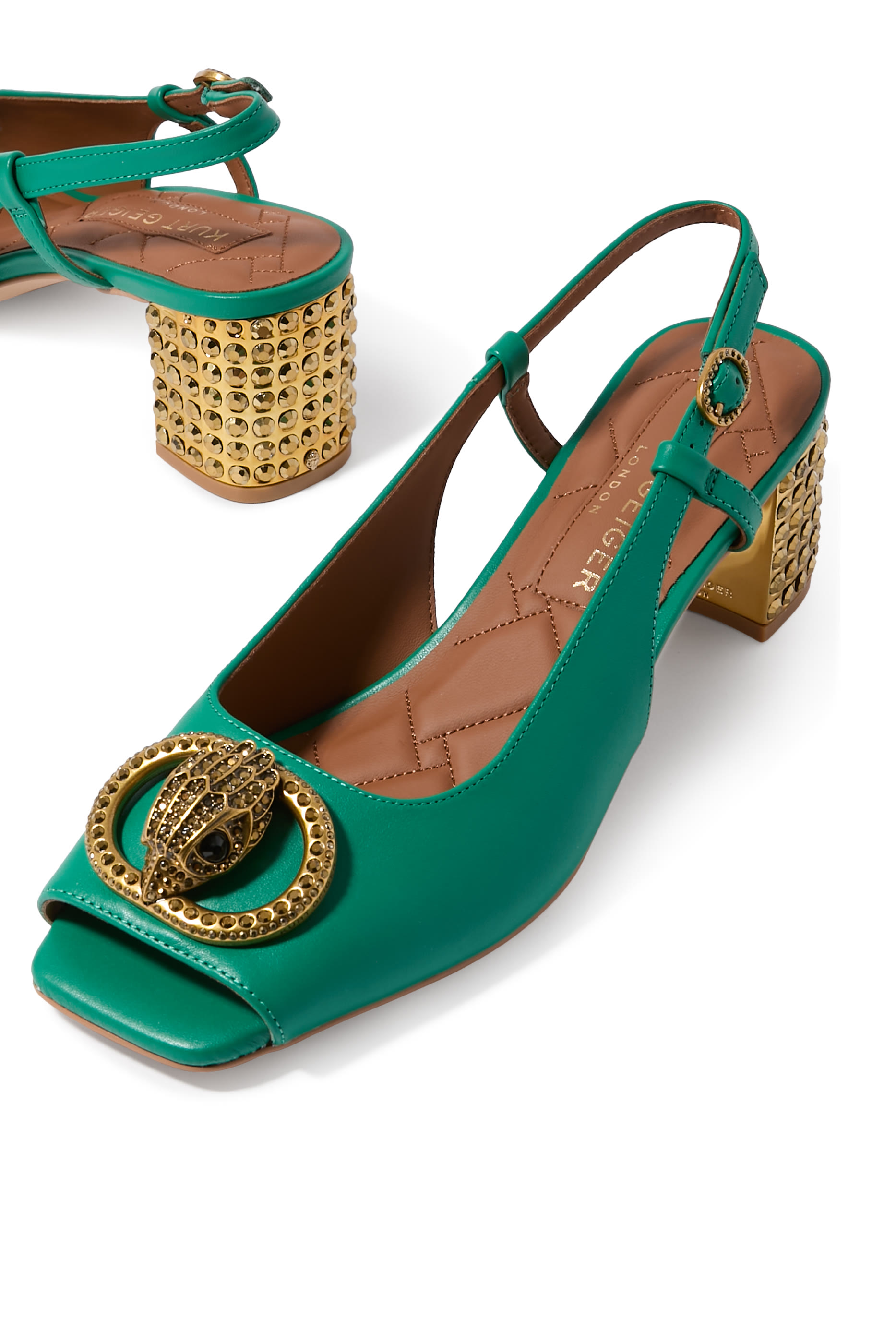 Chelsea Block Slingback 60 Heel