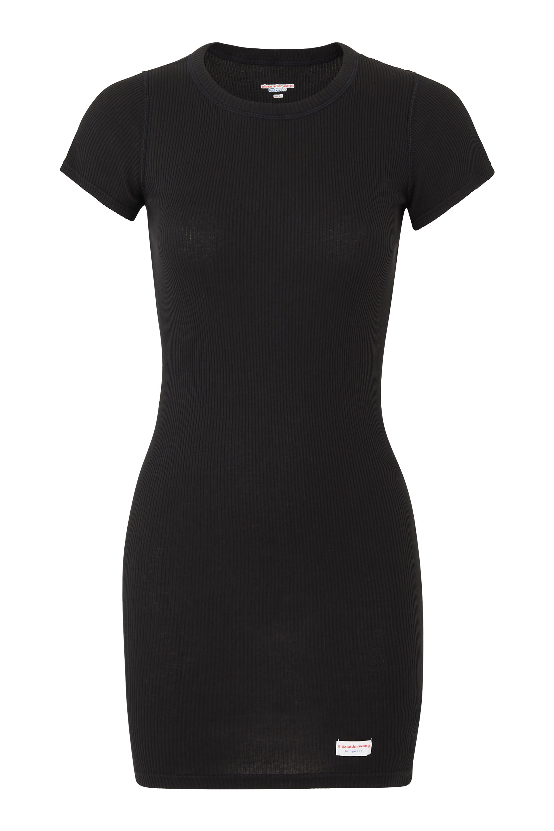Short Sleeve Crewneck Dress