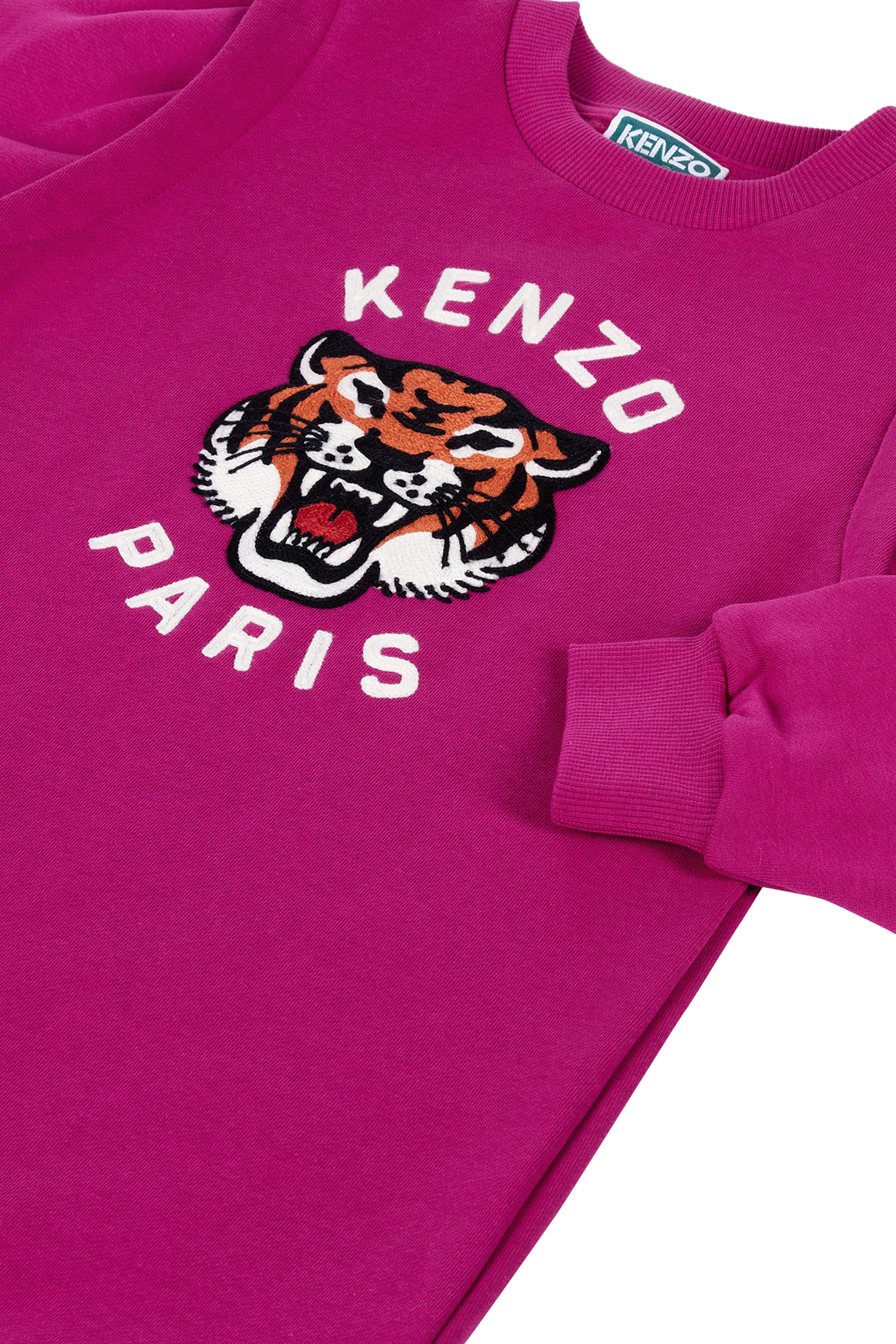 Kids Logo Printed Casual Sweatshirt Dress