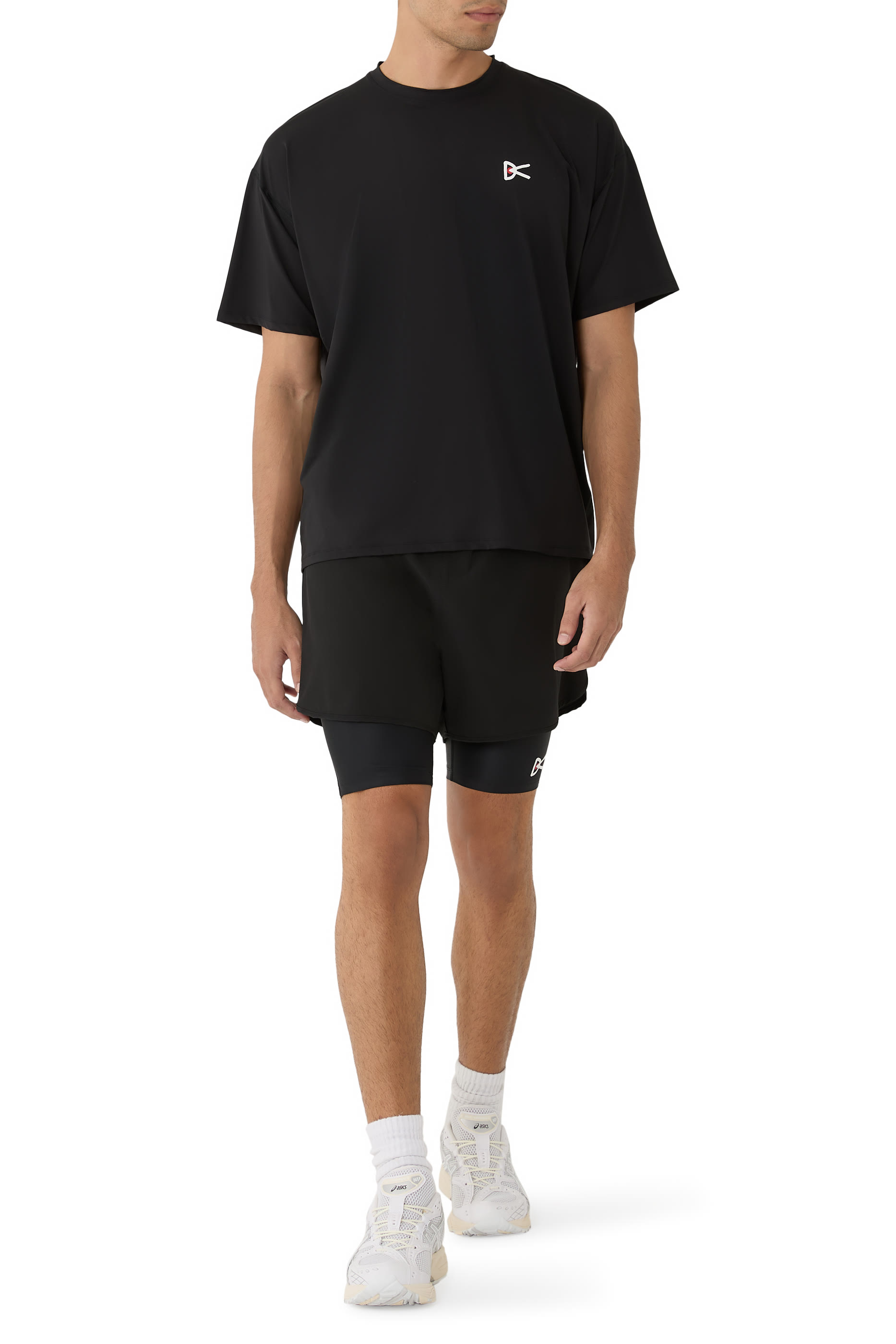 Layered Pocketed Trail Shorts