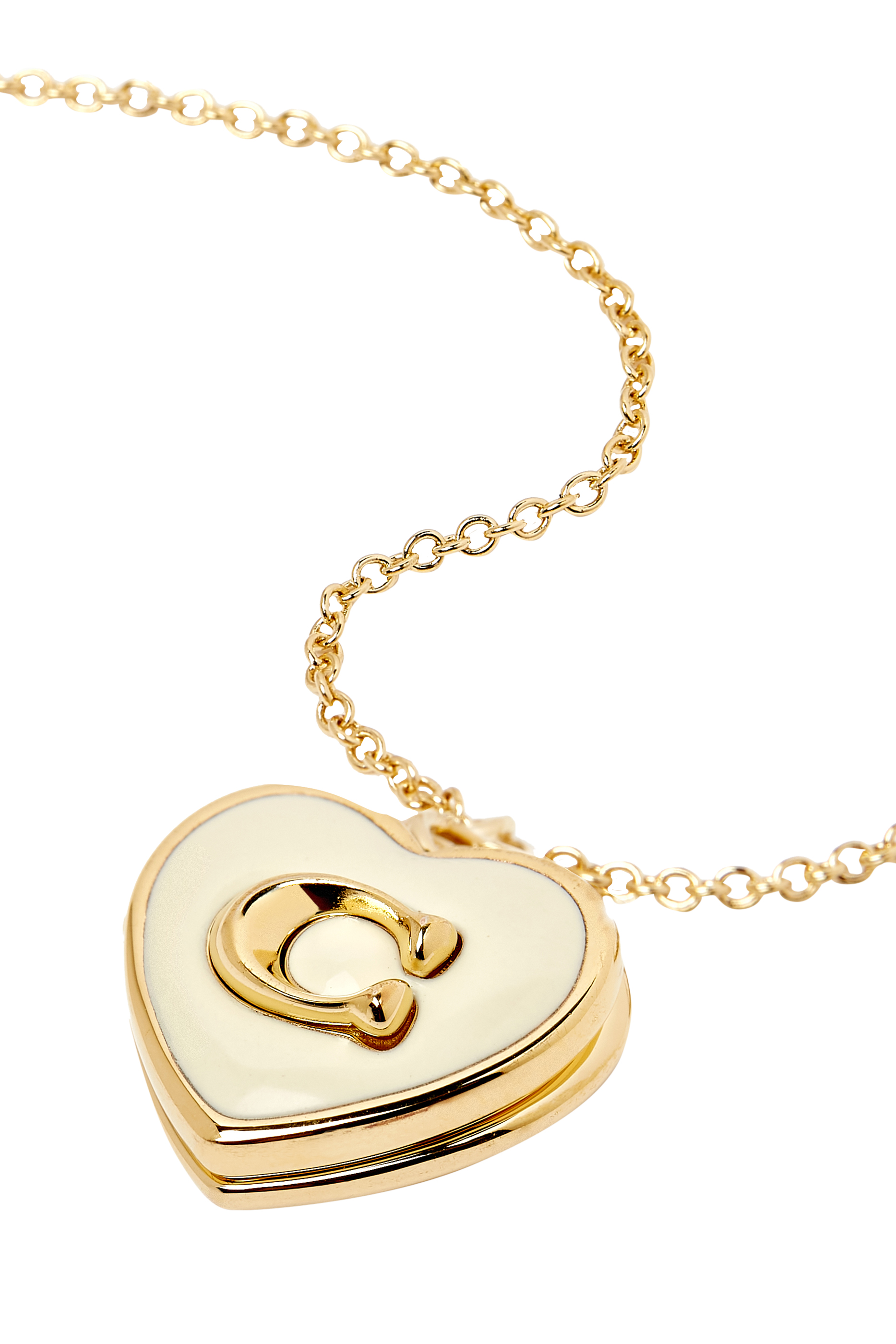 Enamel Heart Necklace