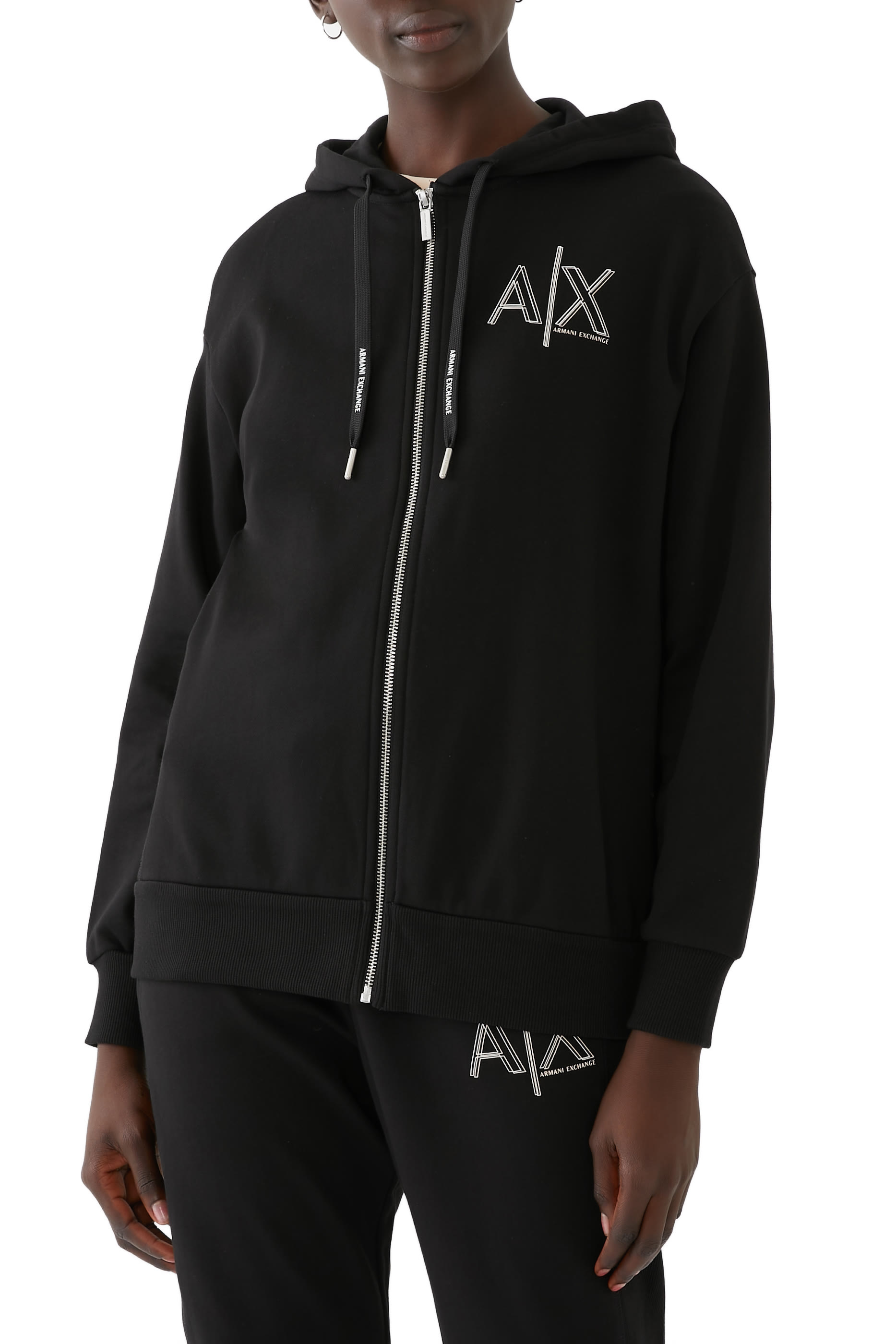 Logo Zip Hoodie