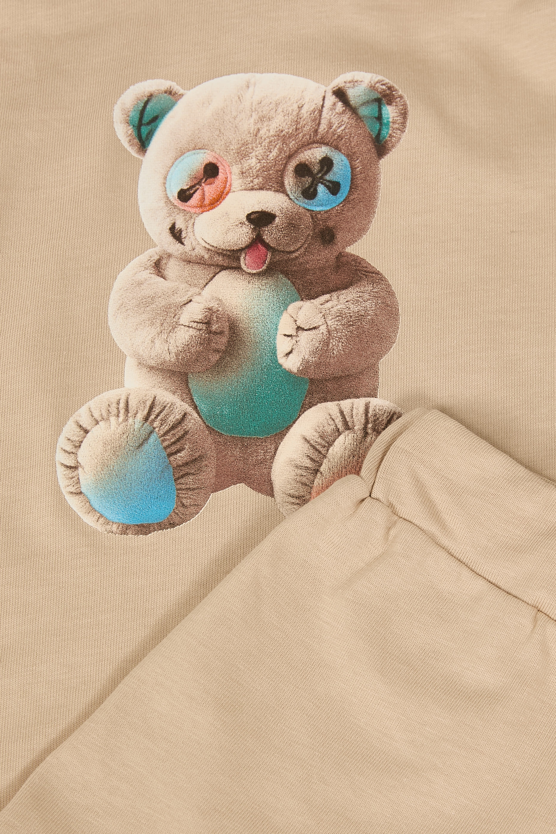 Kids Teddy New Born T-Shirt & Shorts Set 