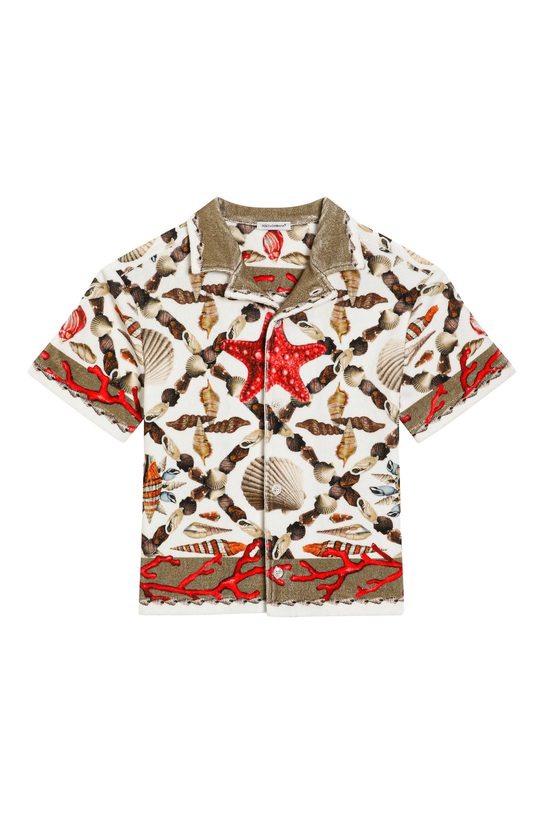 Kids Shell Cotton Terry Shirt