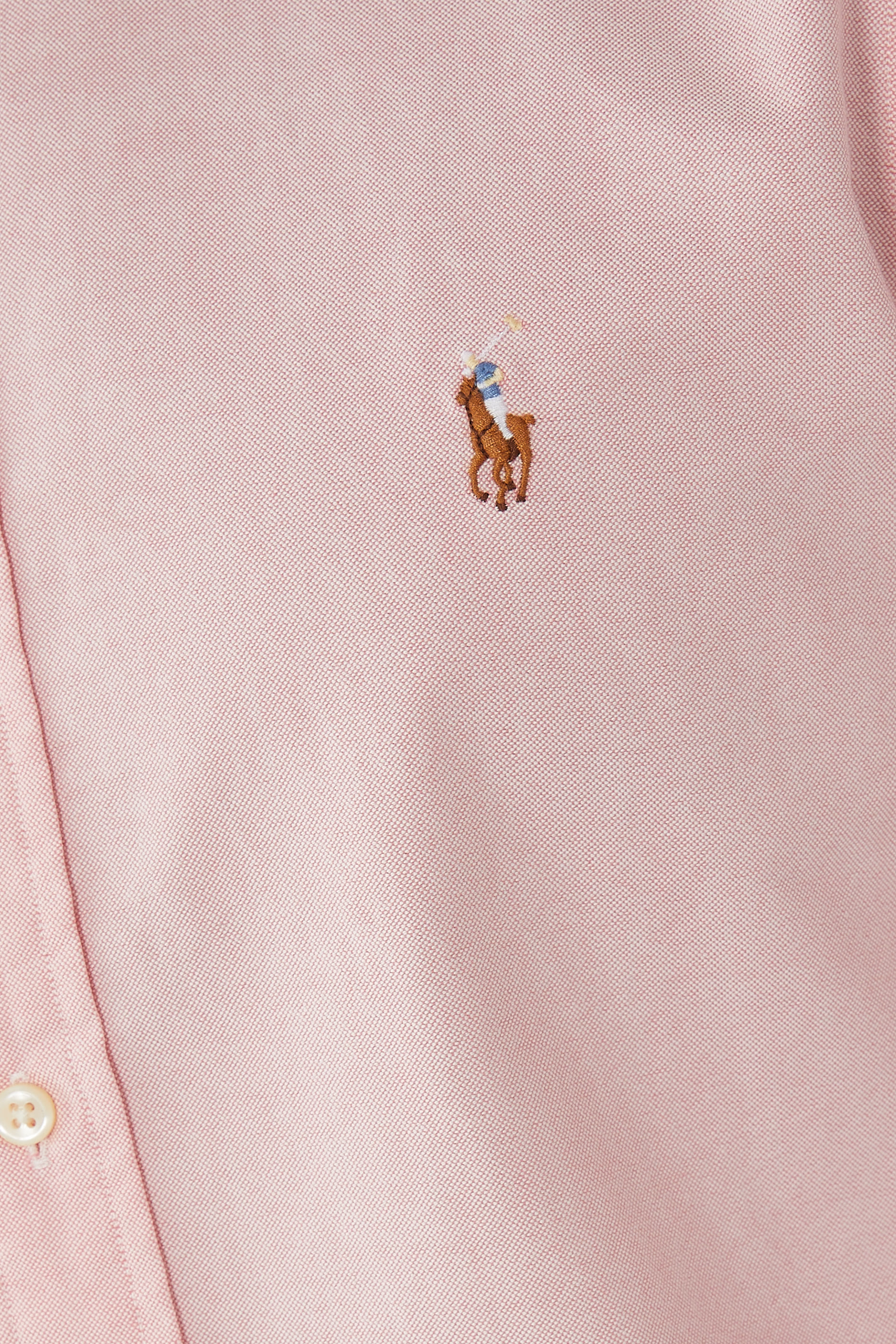 Embroidered Logo Cotton Shirt