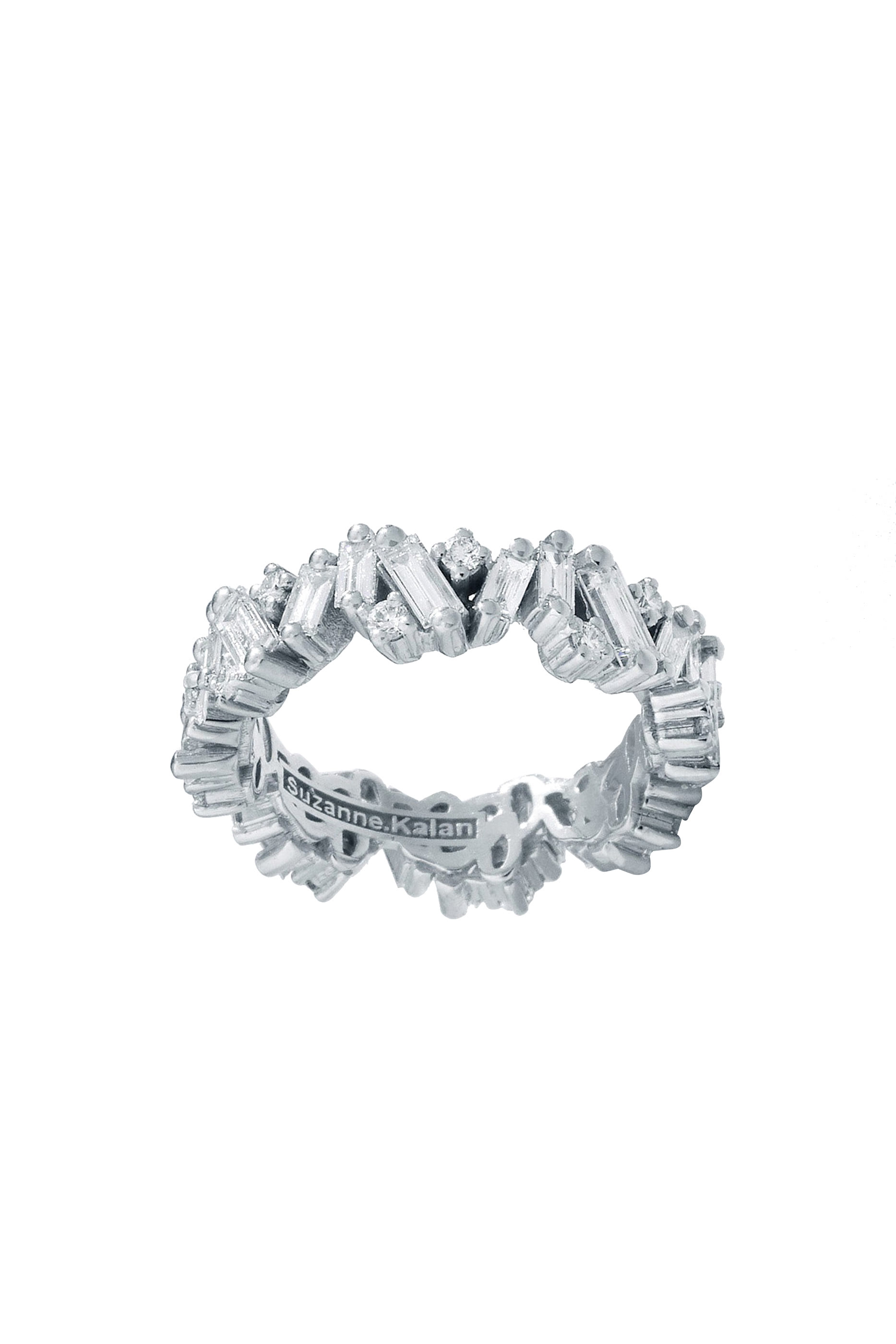 Frenzy Eternity Band, 18k White Gold & Diamonds