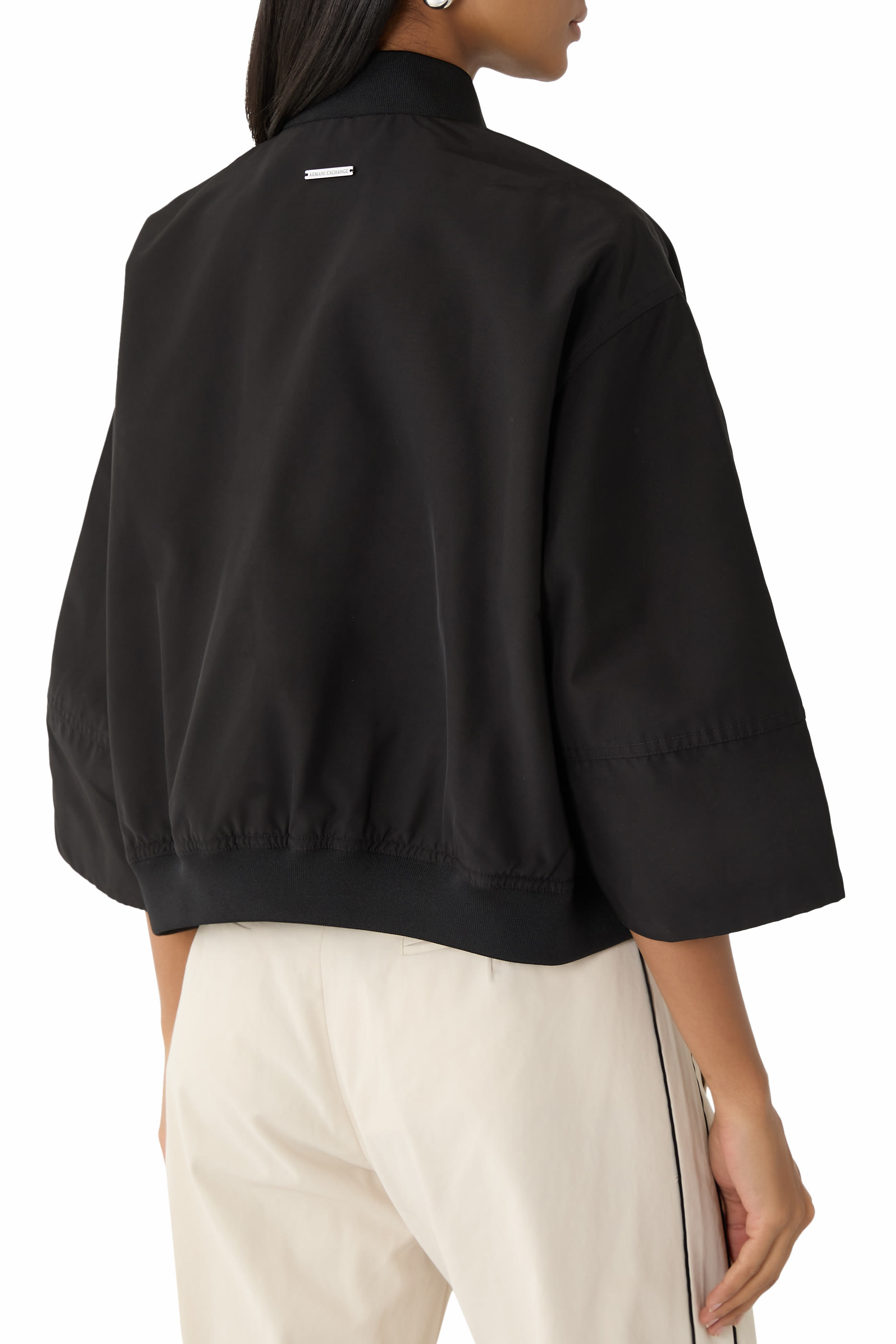  Ottoman Zip-Up Blouson