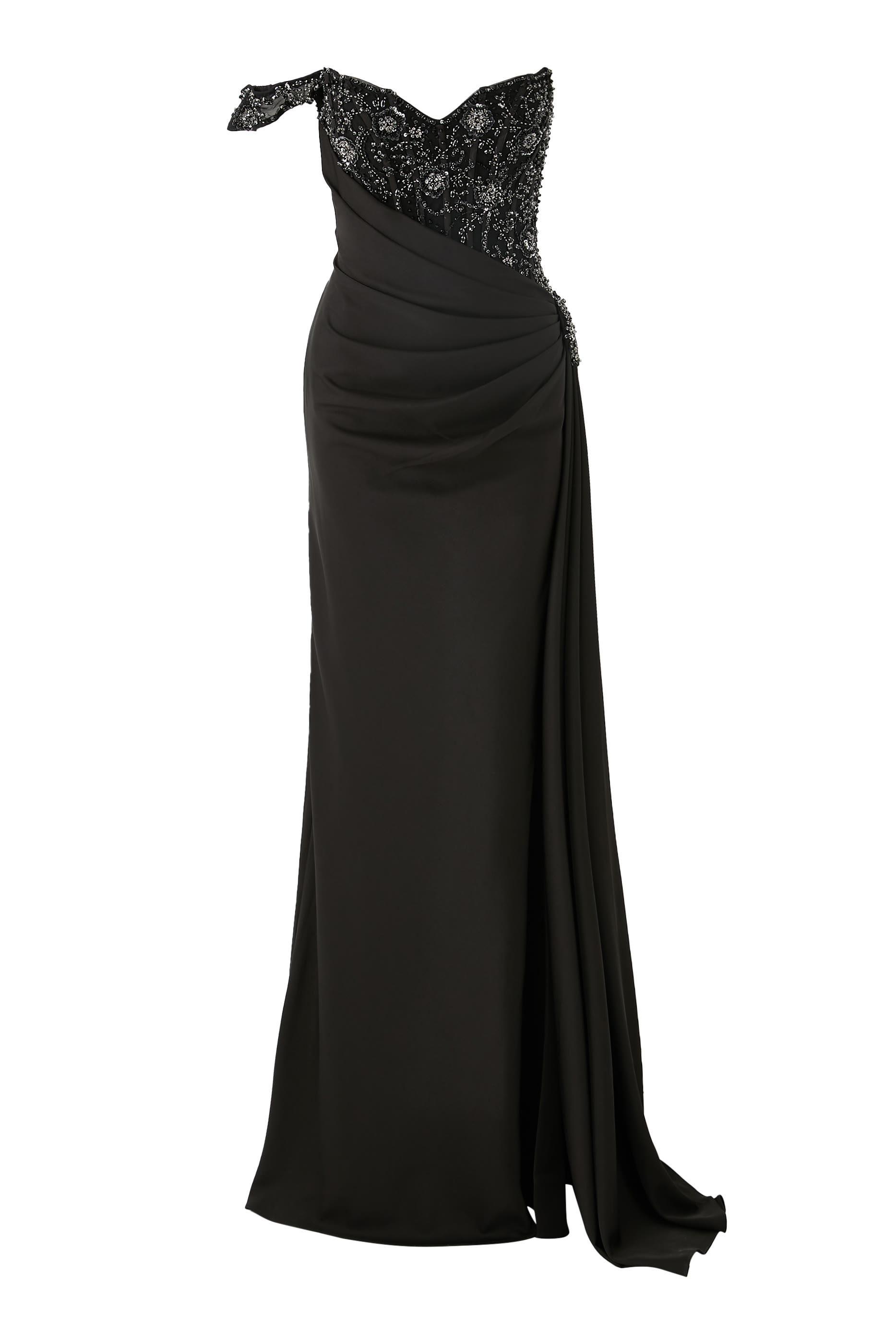 Embellished Bodice Sheath Dress
