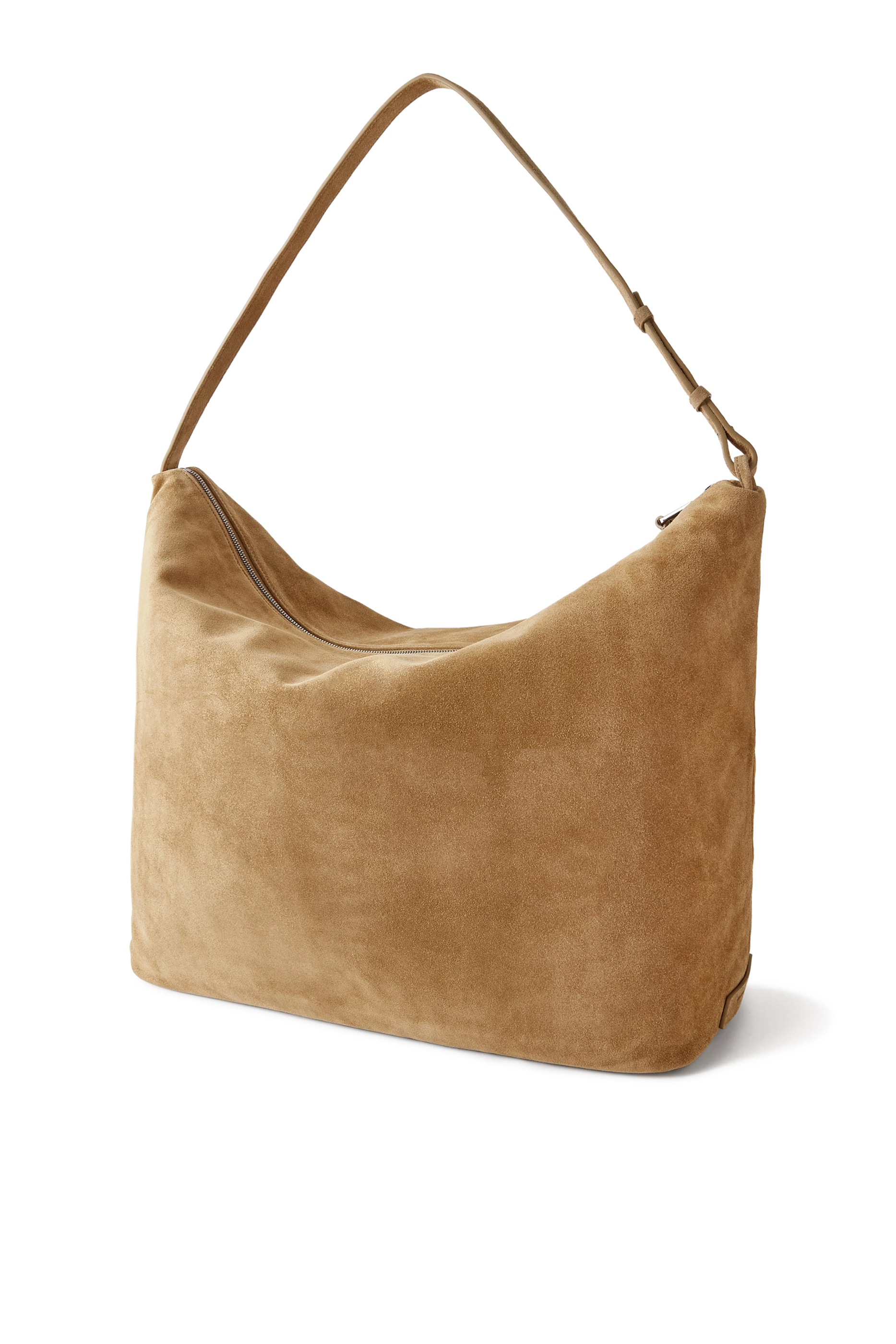 Suede Hobo Bag 