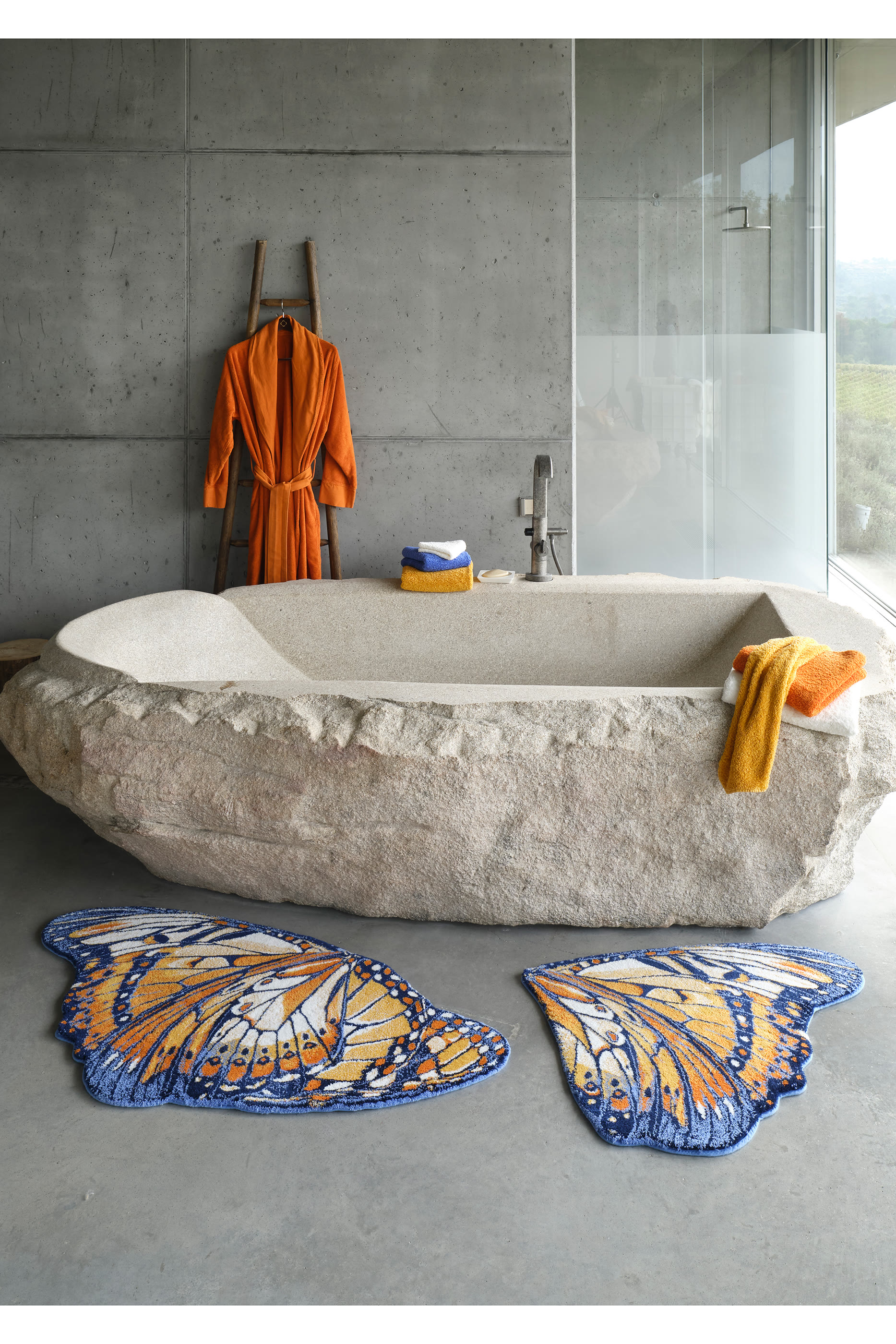 Mariposa Small Bath Rug