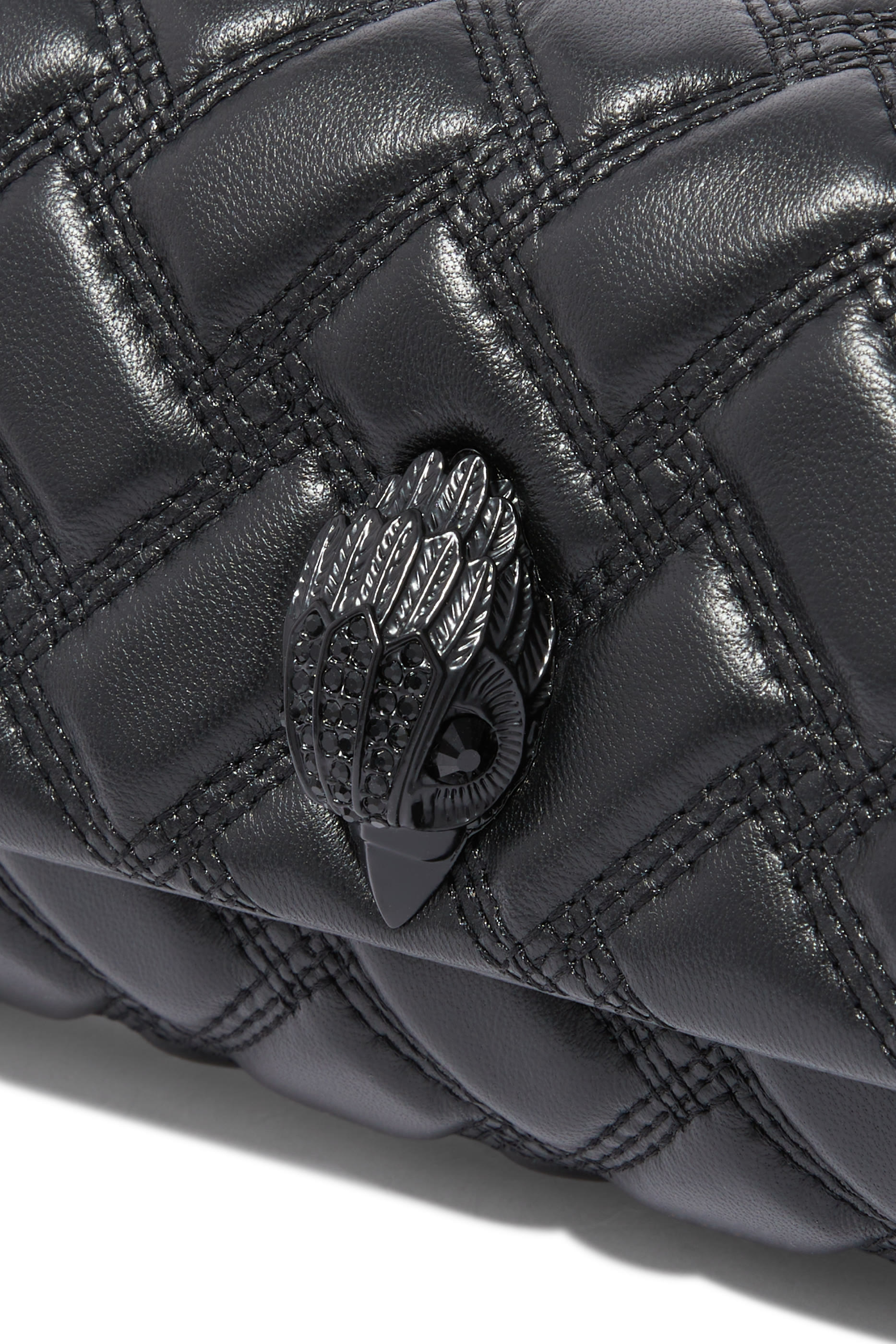  Long Leather Kensington Drench Bag