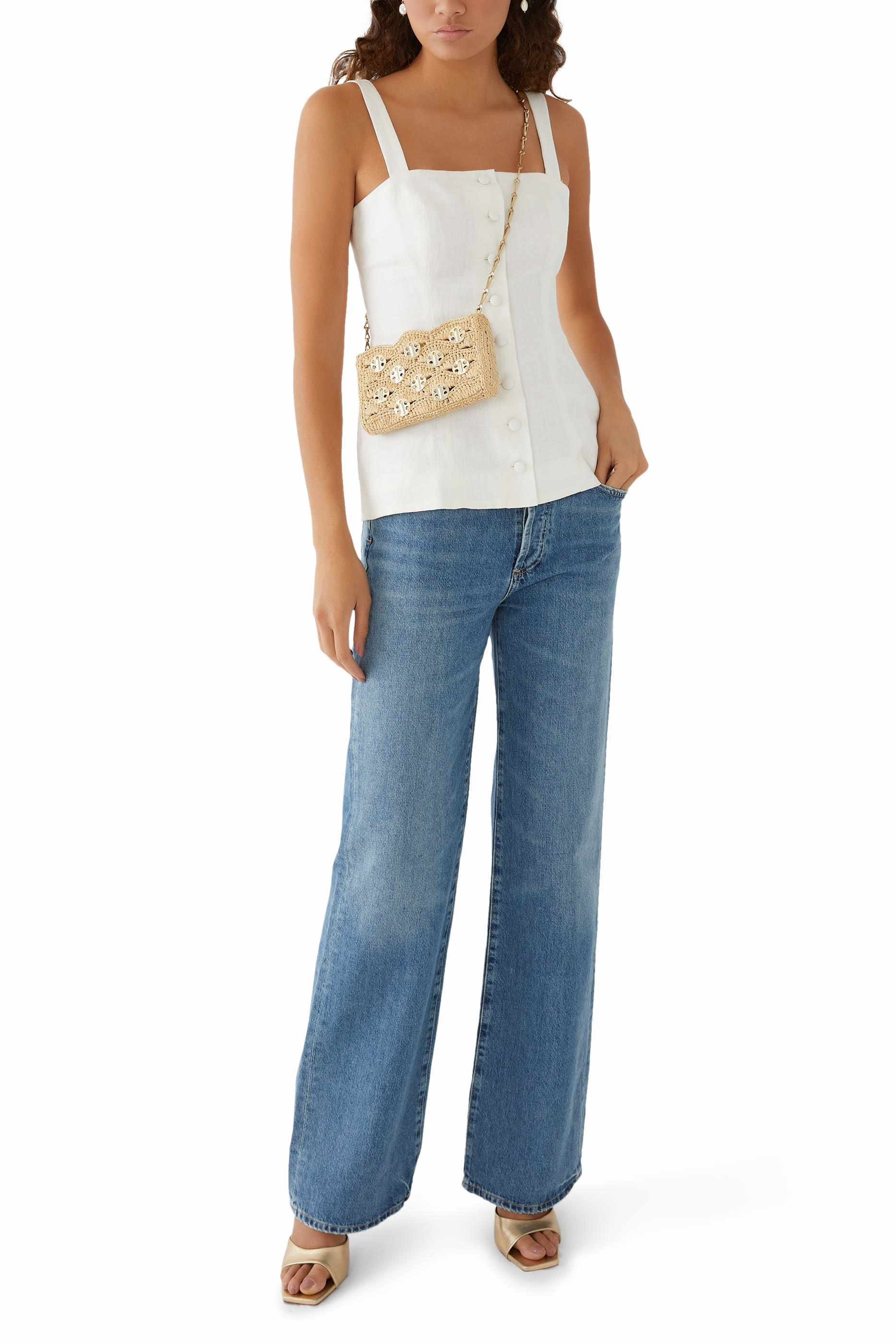 1969 Nano Bag in Raffia