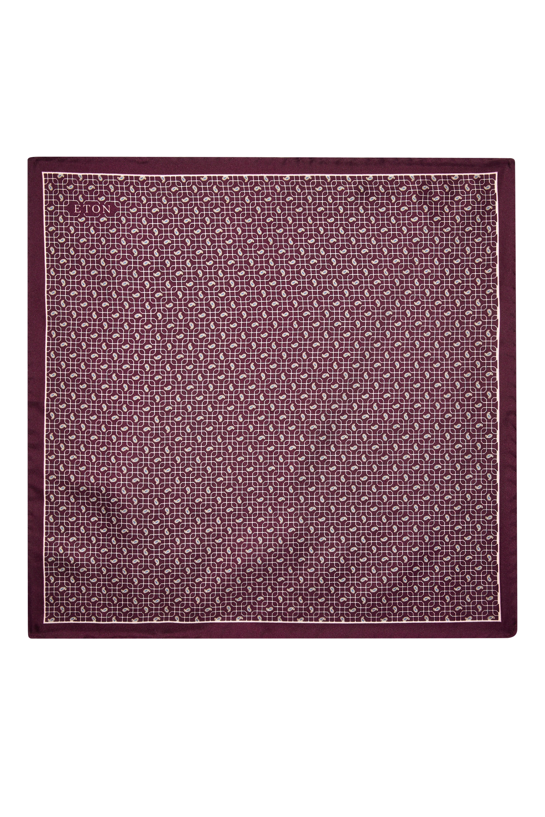 Motif Silk Paisley Pocket Square
