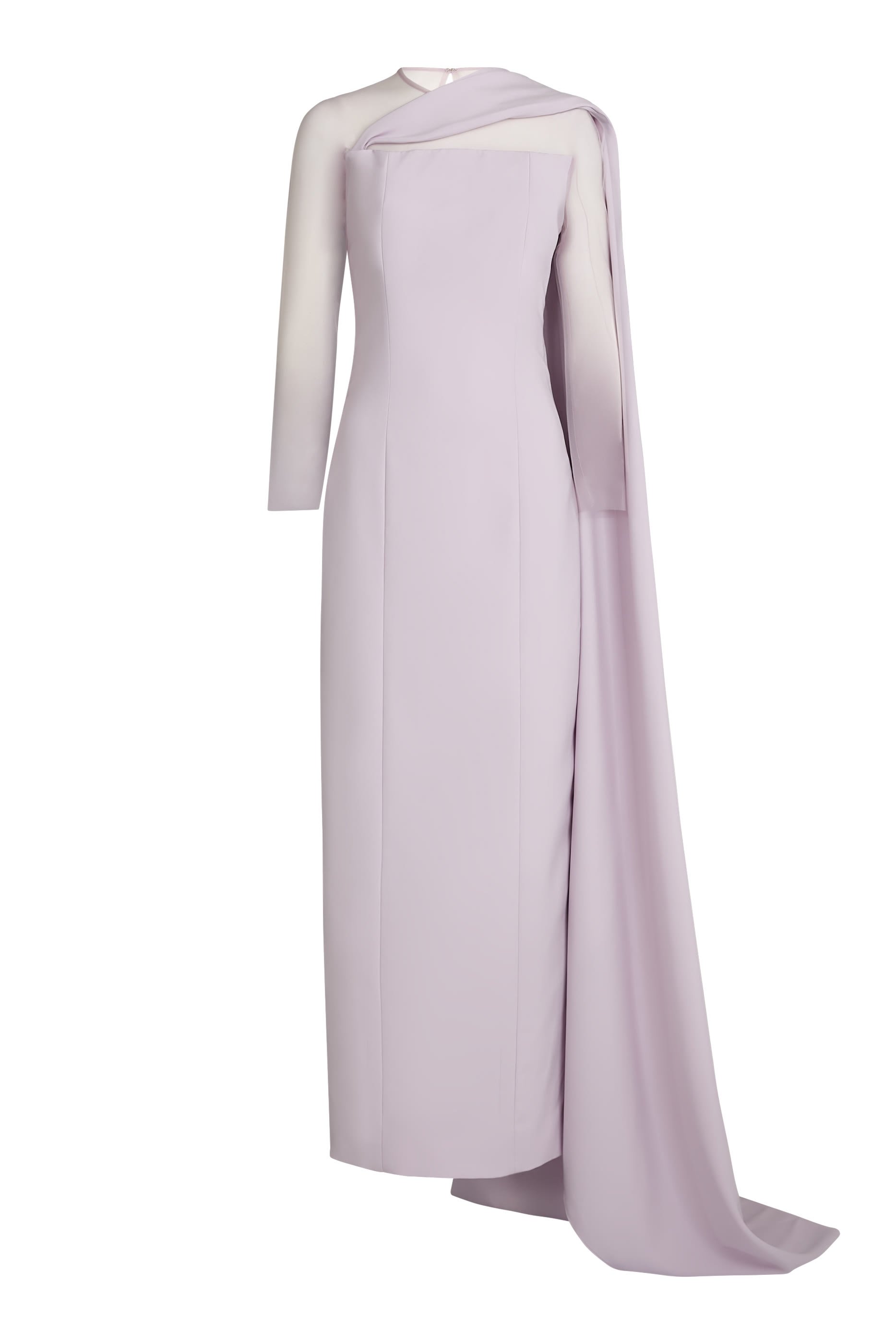 Illusion Column Gown