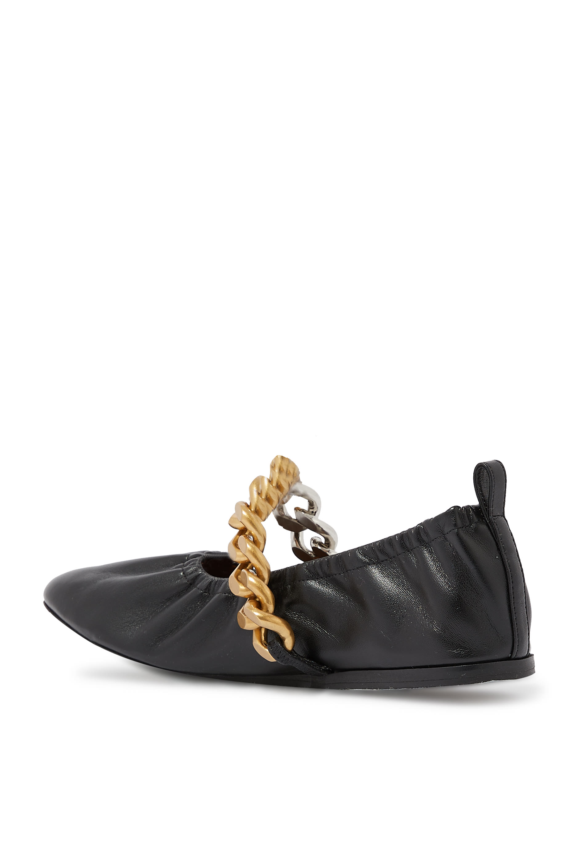 Falabella Chunky Chain Ballet Flats